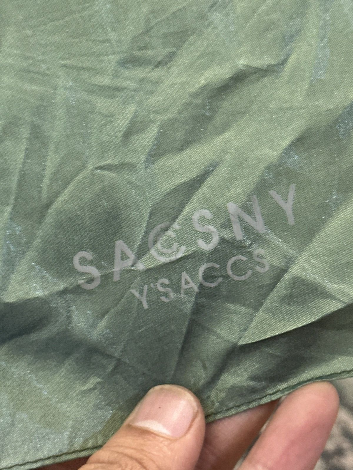 Y's × Yohji Yamamoto Yohji Yamamoto Y’sacc Saccnys Chamelion Umbrella Size ONE SIZE - 6 Thumbnail