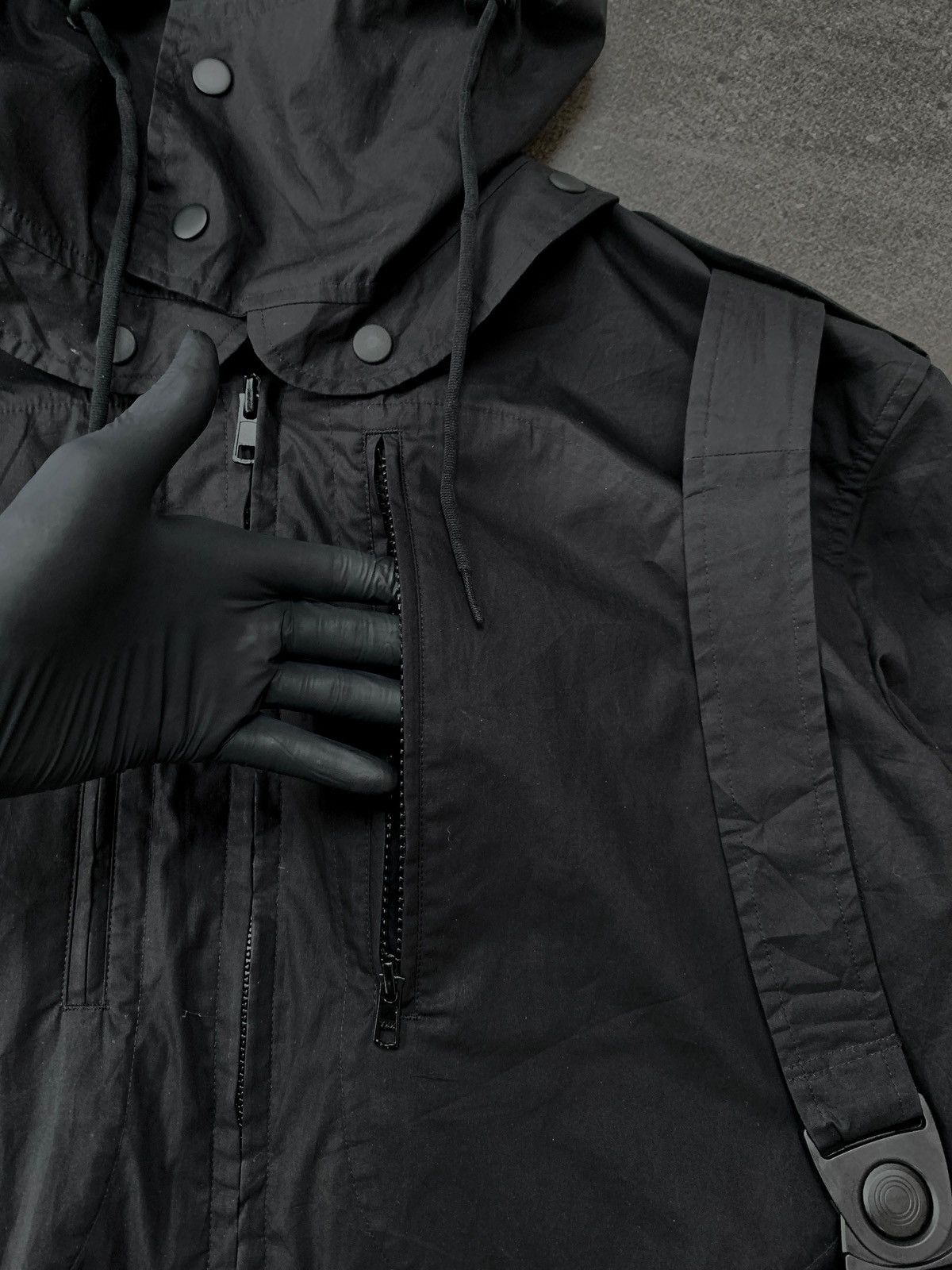 Yohji Yamamoto FREE TAX! Bondage Transformable Parka Jacket Size US S / EU 44-46 / 1 - 3 Thumbnail