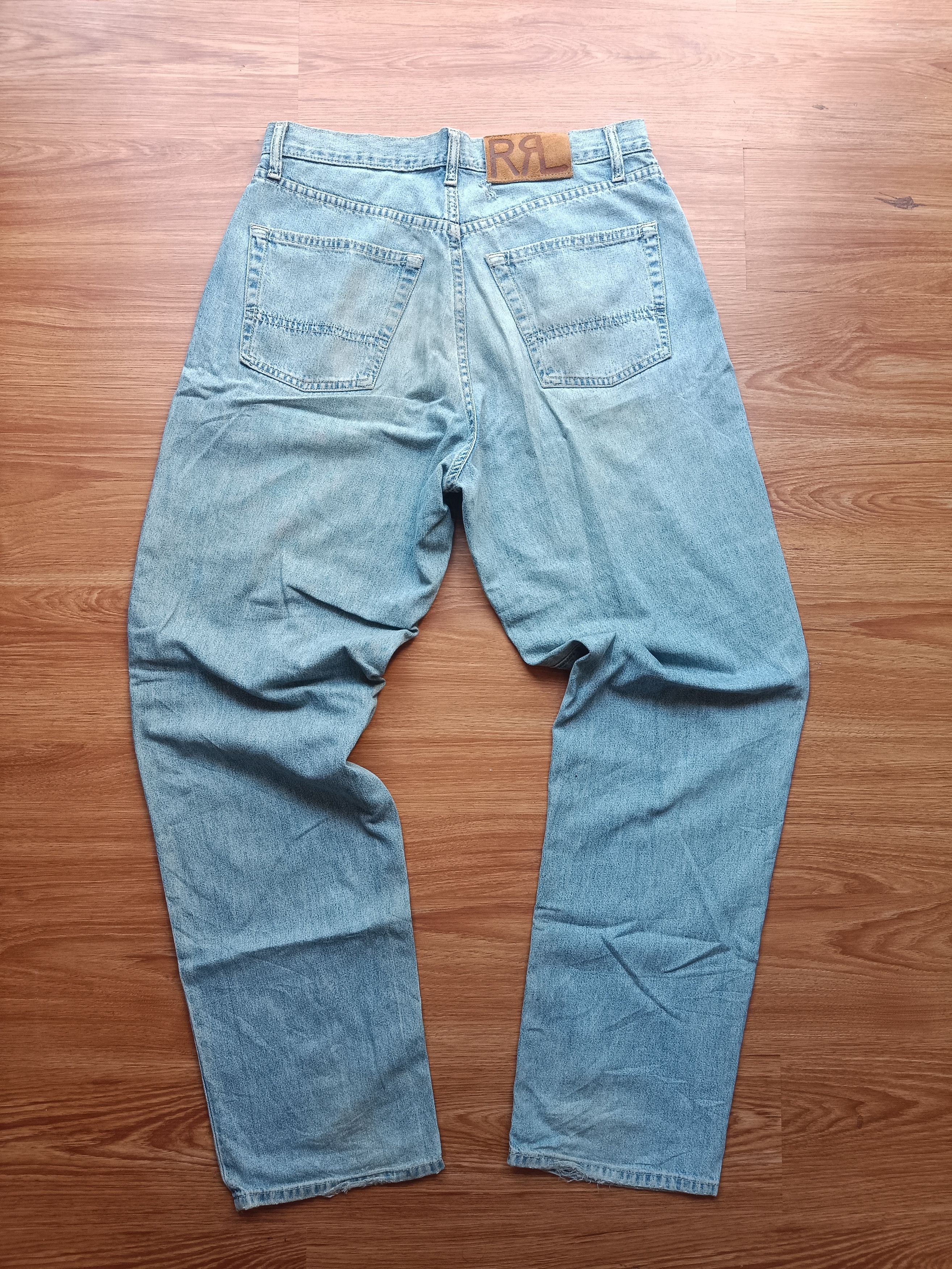 Polo Ralph Lauren Polo Ralph Lauren Rrl baggy denim Size US 32 / EU 48 - 4 Thumbnail