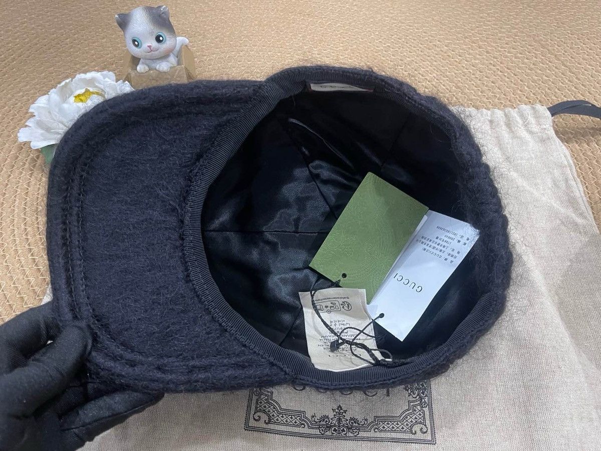 Gucci GUCCI Mohair Baseball Cap Petit Marmont XL Size ONE SIZE - 7 Thumbnail