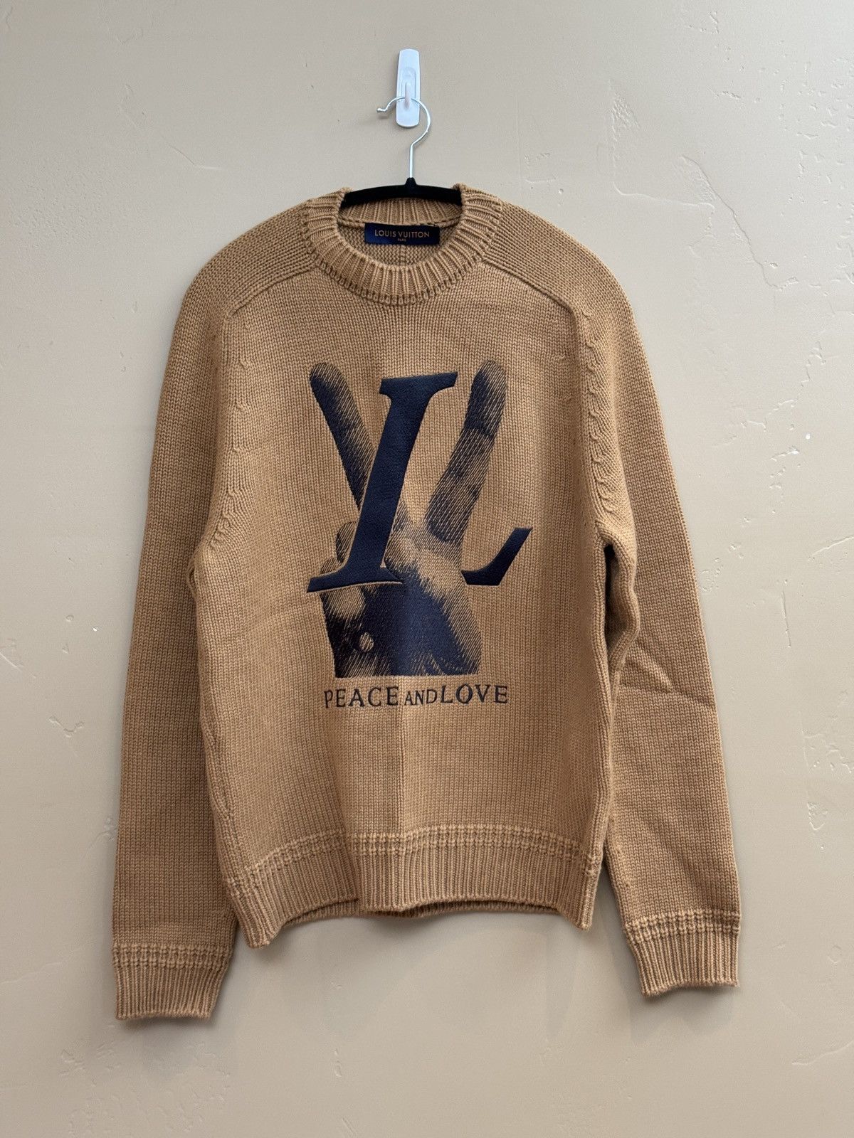 Louis vuitton peace and love sweater price best sale