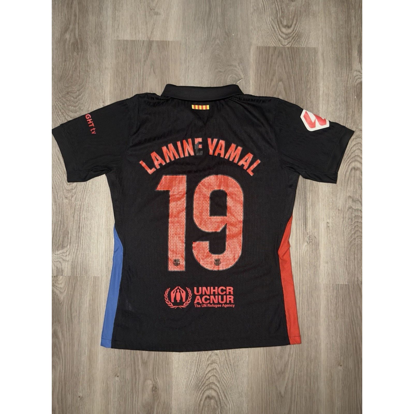 Nike Nike Barcelona 24/25 Away Jersey Medium Lamine Yamal (J19) Size US L / EU 52-54 / 3 - 7 Thumbnail