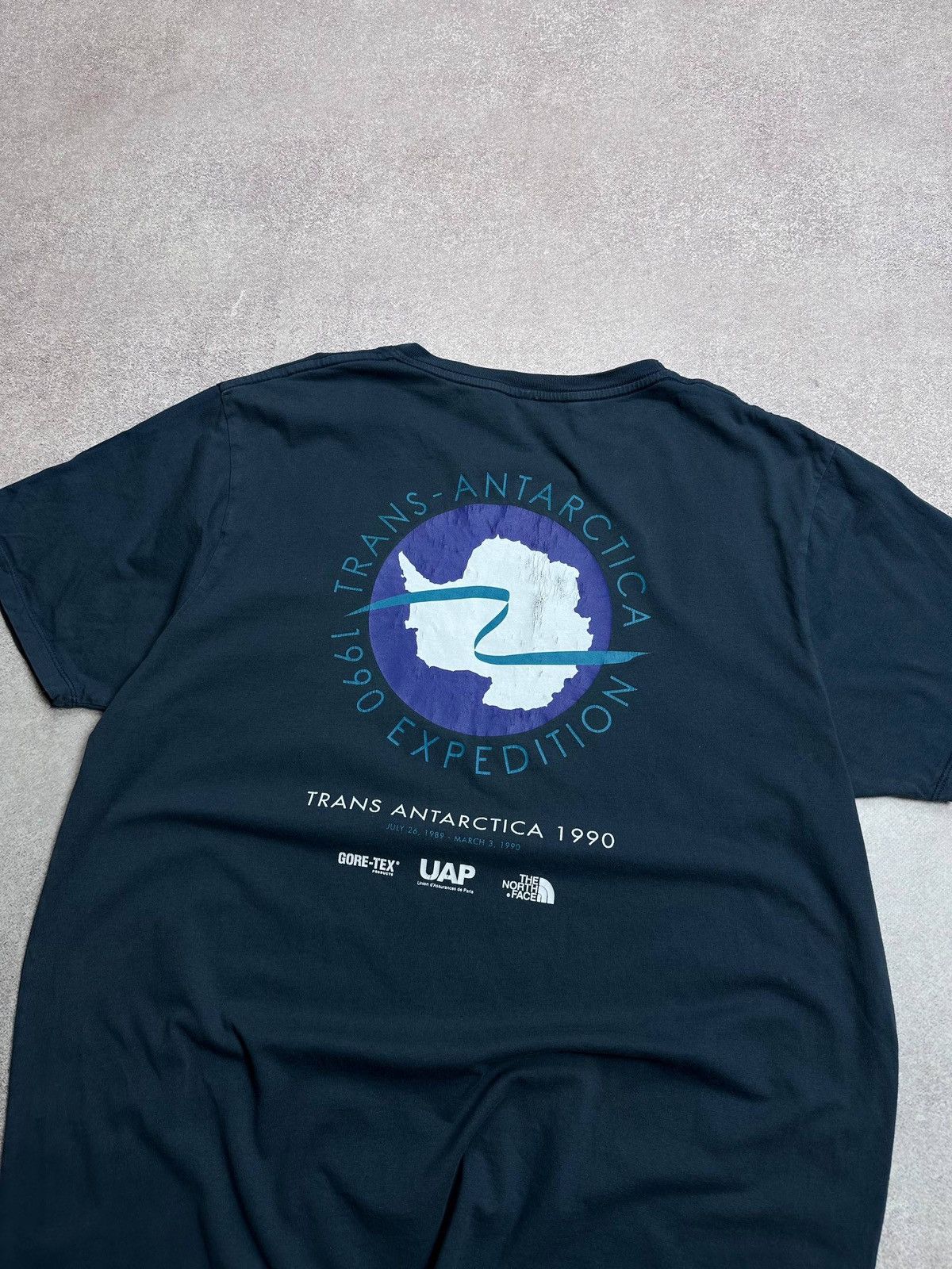 Goretex Vintage Gore-tex Trans-antarctica 1990 Expedition T-shirt XL Size US XL / EU 56 / 4 - 6 Thumbnail