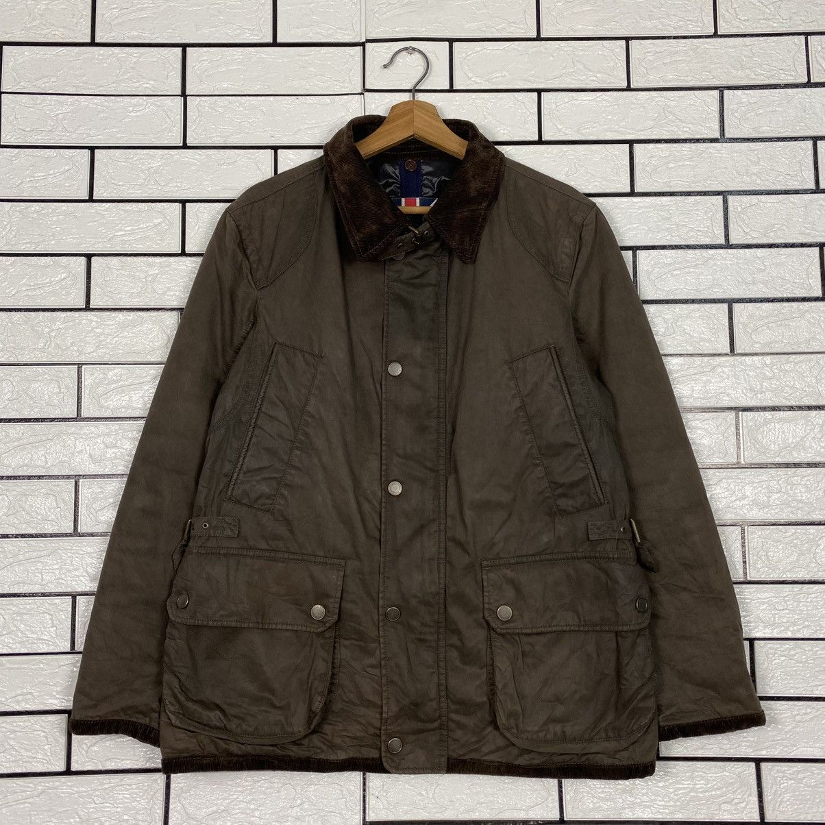 Japanese Brand Vintage Hunting Wax Jacket Blanket Henry Cotton Issey Miyake Size US S / EU 44-46 / 1 - 2 Thumbnail