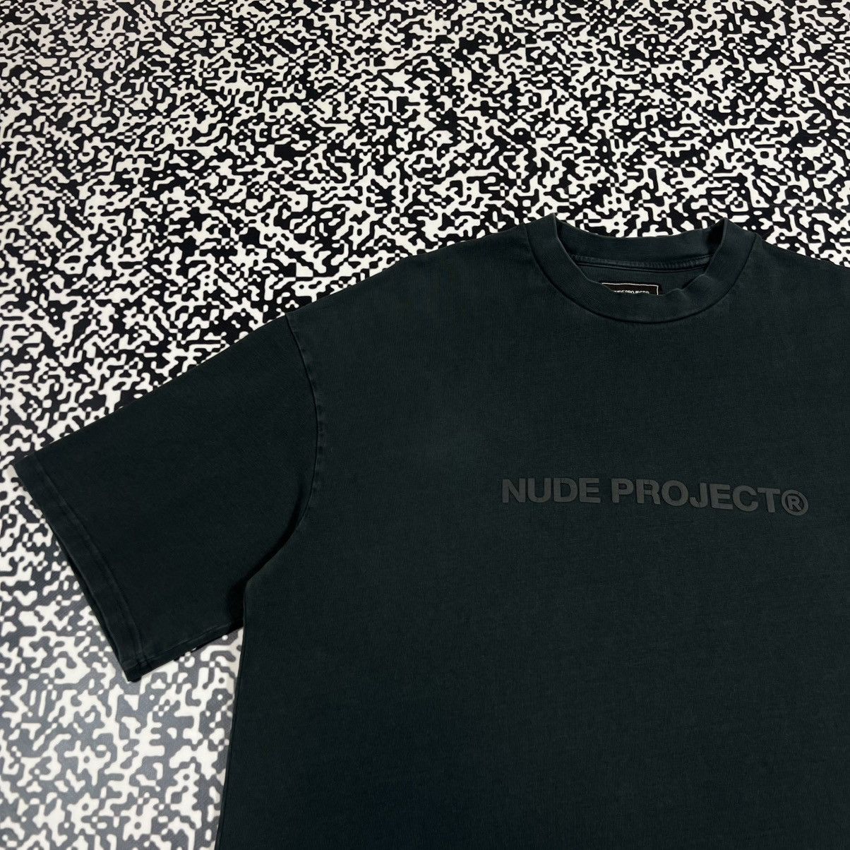 Nude Vintage Y2K Nude Project Boxy Cropped T-shirt Porn Style Size L / US 10 / IT 46 - 5 Thumbnail