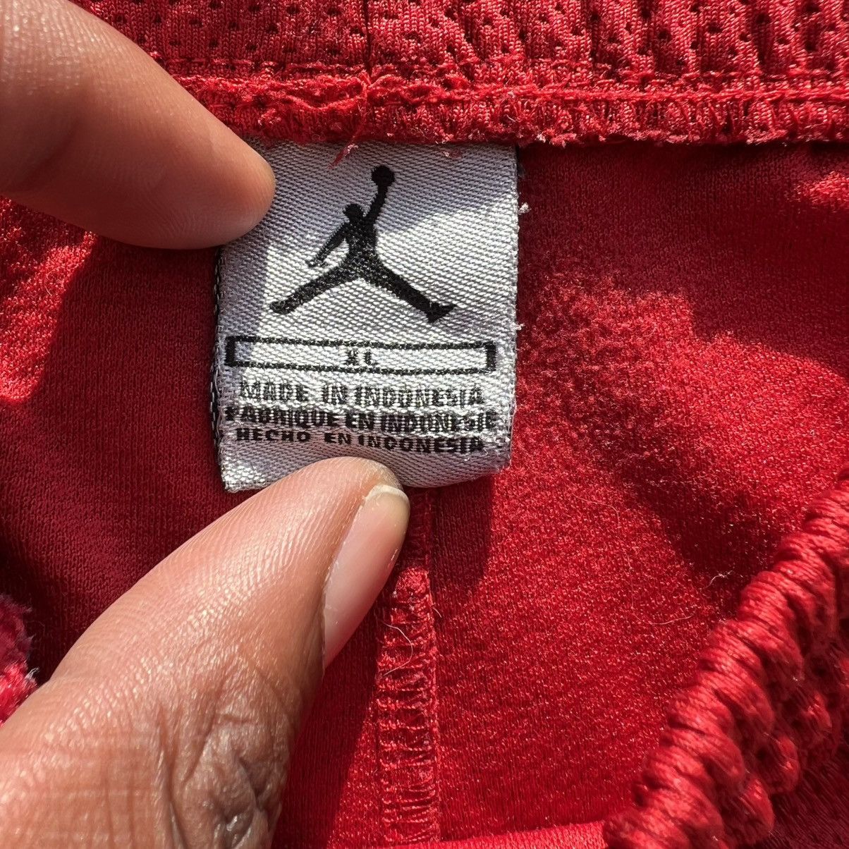 Jordan Brand Air Jordan Mens X-Large Red Athletic Basketball Shorts Size US 44 / EU 60 - 5 Thumbnail