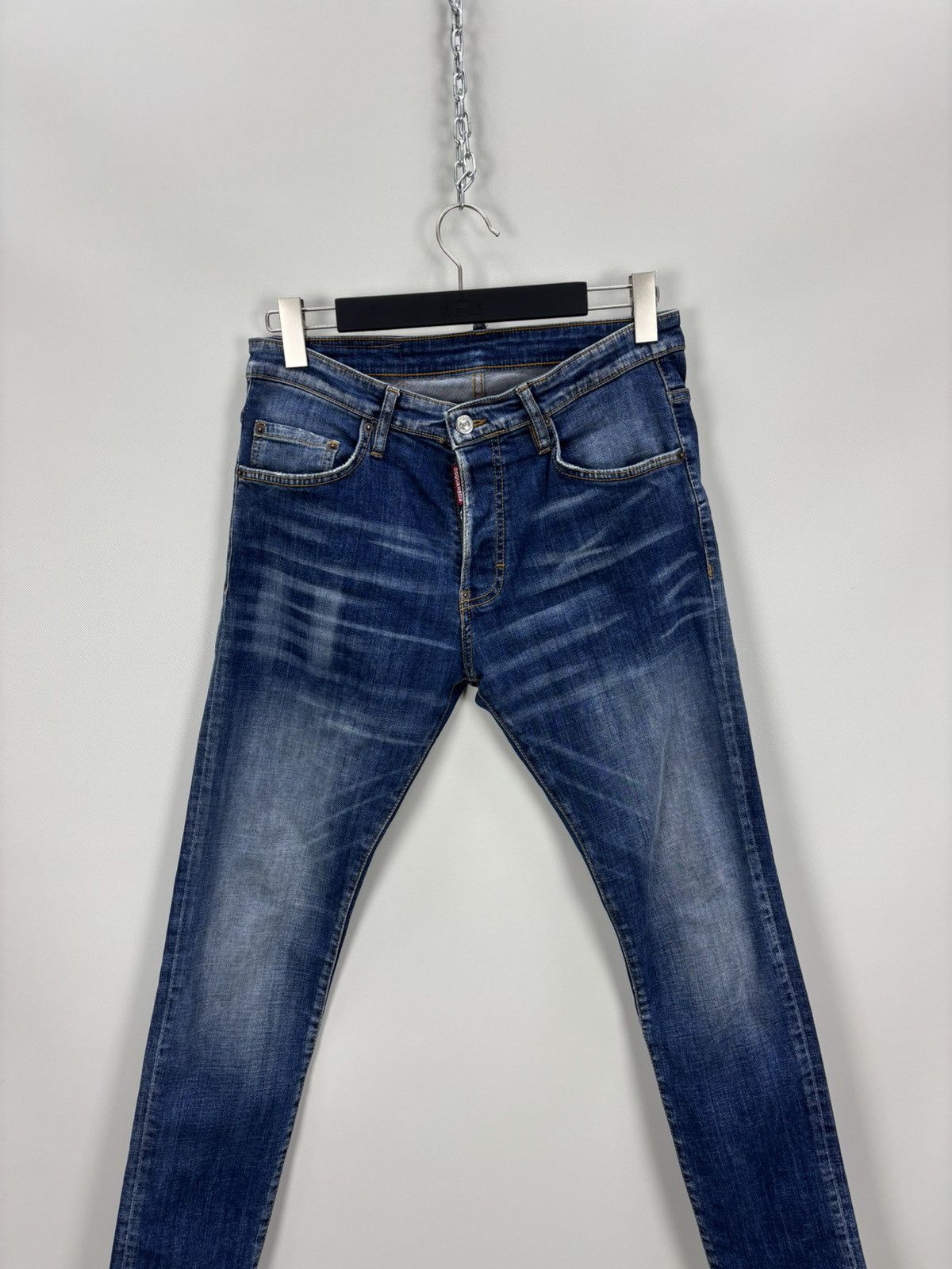 Dsquared2 Mens jeans Dsquared2 Size 46 Color Blue Size US 30 / EU 46 - 2 Thumbnail