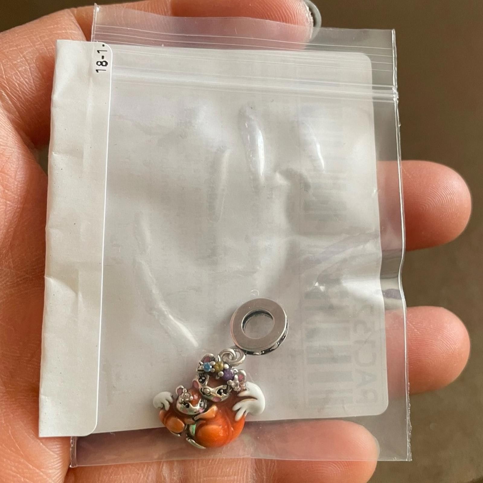 Other NWOT Mama & Baby Squirrel Dangle Charm Sterling Silver 925 Size ONE SIZE - 2 Thumbnail