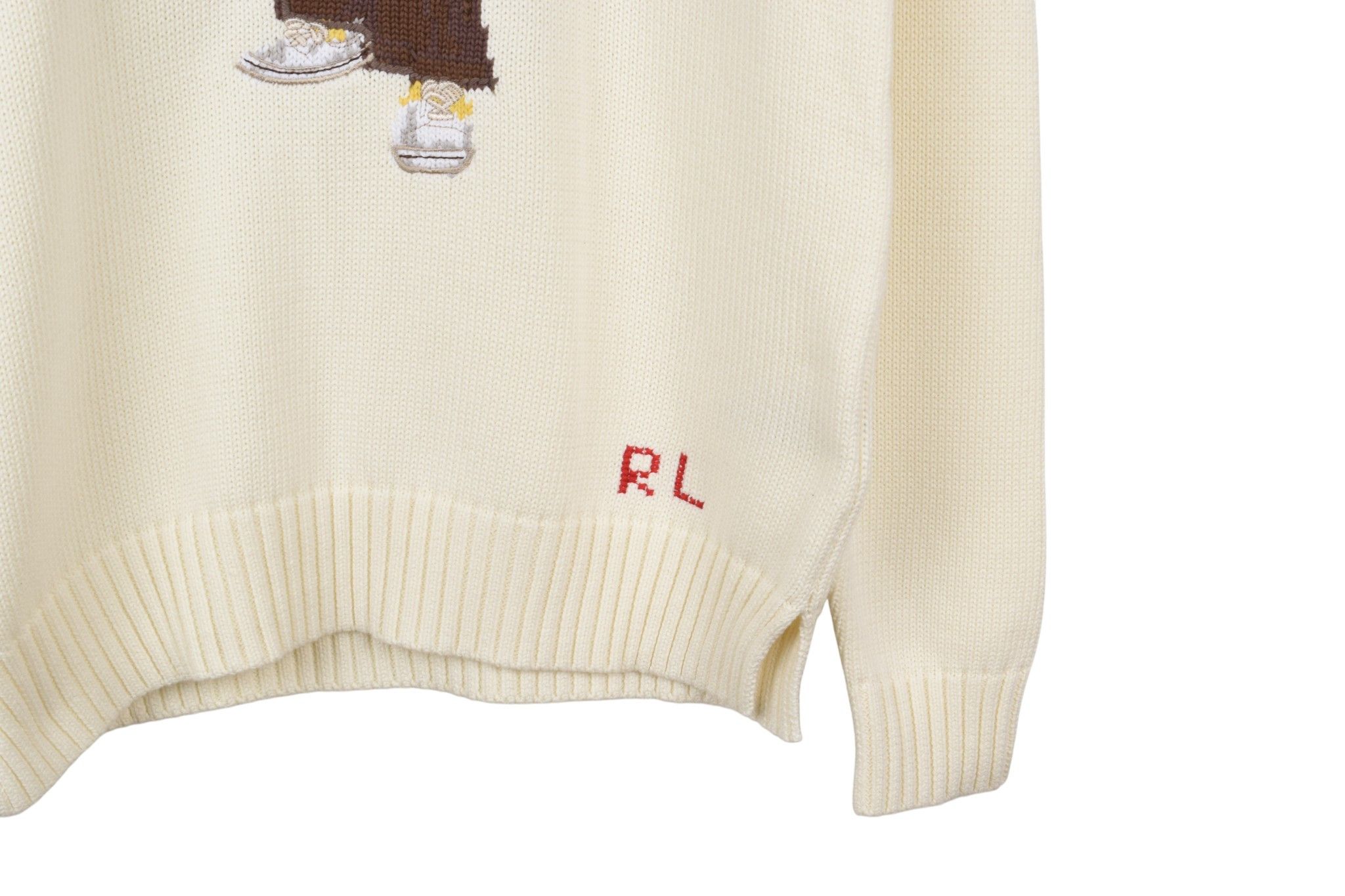 Polo Ralph Lauren New Polo Ralph Lauren Bear Women Cotton Sweater Sz M H5780-2 Size M / US 6-8 / IT 42-44 - 4 Thumbnail