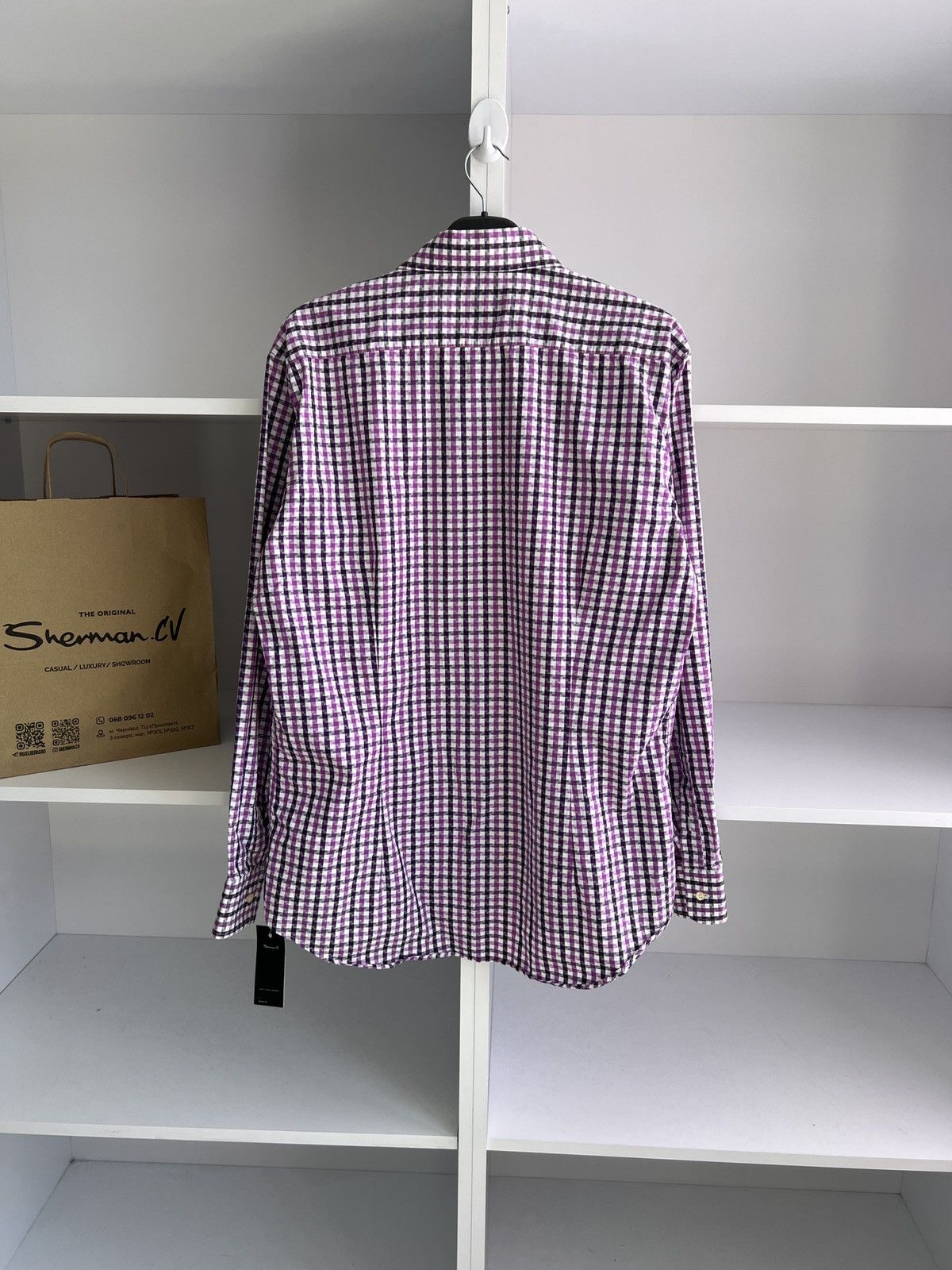 Etro × Vintage Vintage Etro Striped Luxury Button up shirt Size US L / EU 52-54 / 3 - 9 Thumbnail