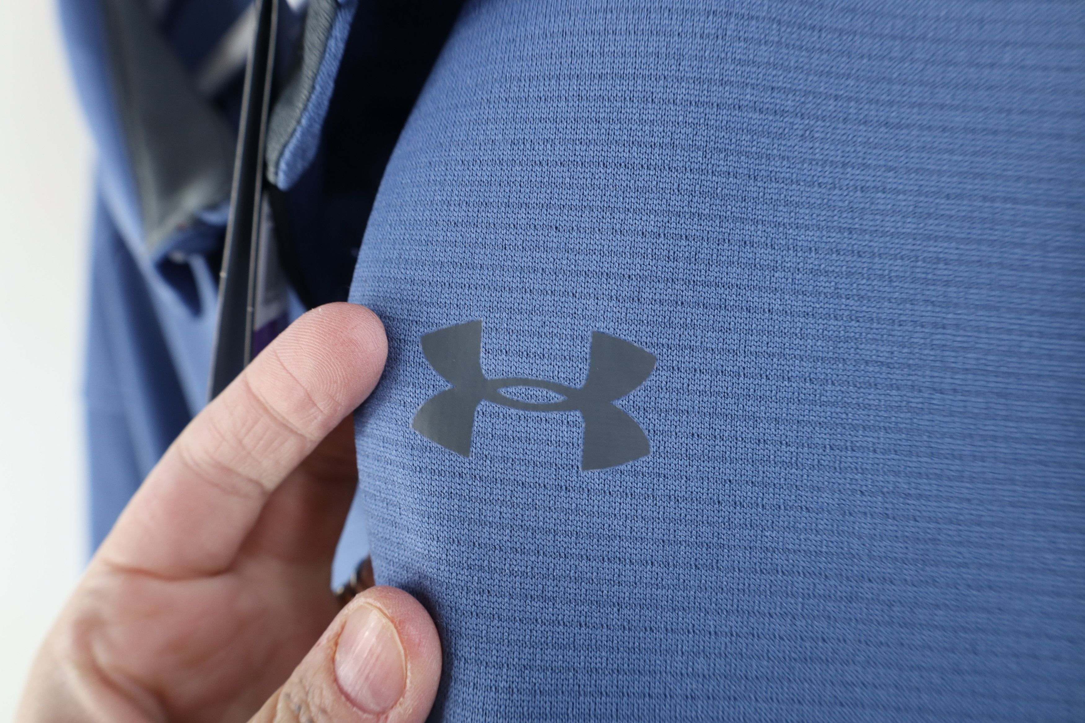 Under Armour New Under Armour HeatGear Collared Golf Polo Shirt Blue Size US XXL / EU 58 / 5 - 4 Thumbnail