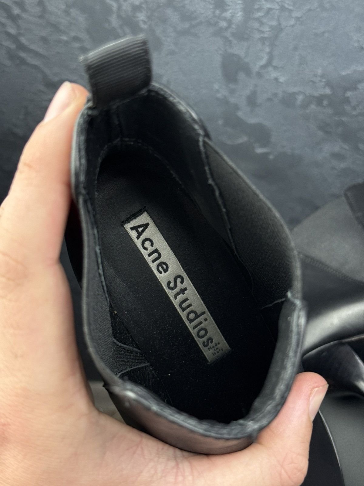 Acne Studios Acne Studio Jemma Women’s Leather Black Stiletto Heel Bootie Size US 8 / IT 38 - 15 Thumbnail