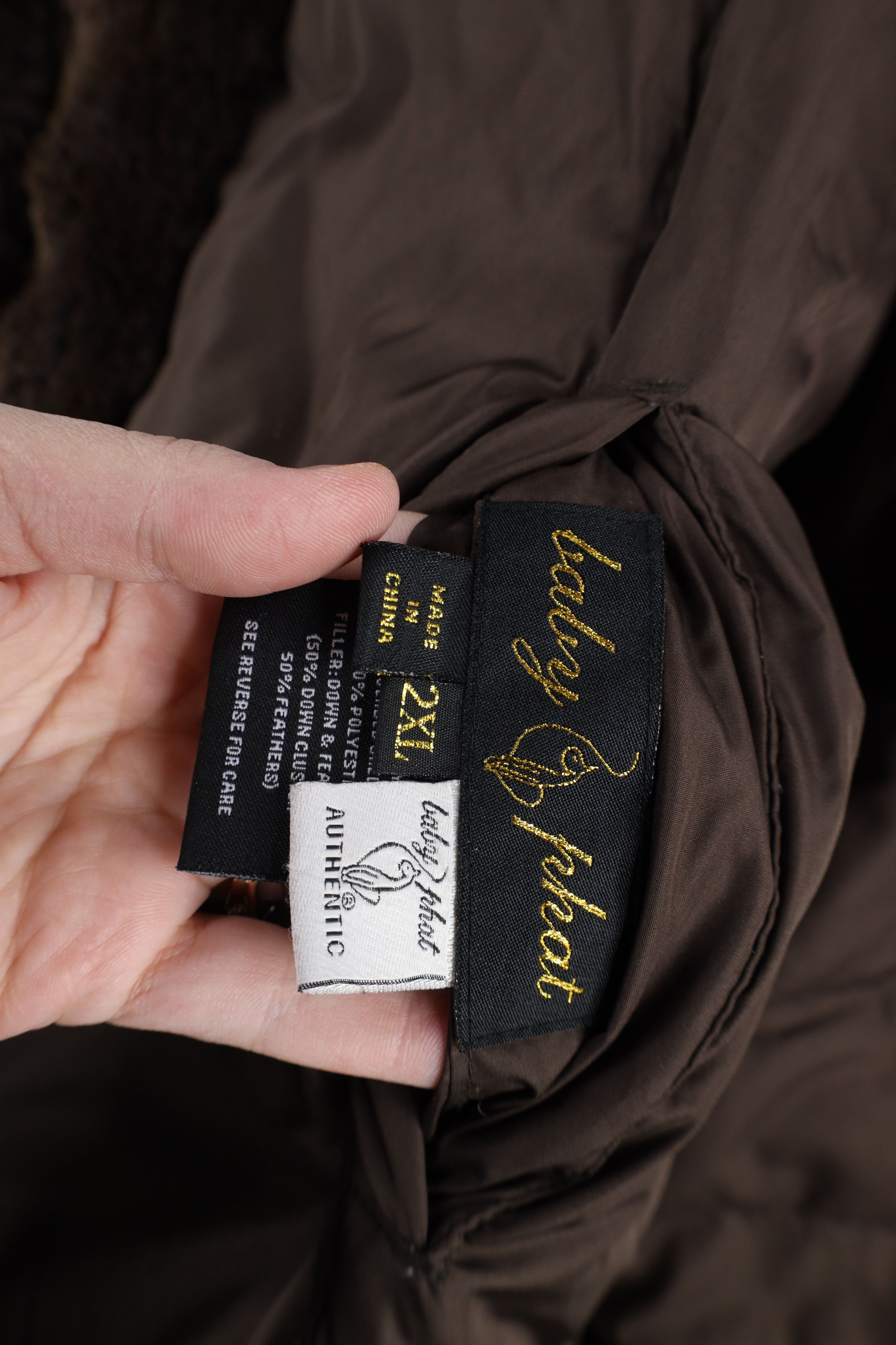 Vintage Vintage 90s Baby Phat Reversible Cropped Puffer Jacket Size XXL / US 16-18 / IT 52-54 - 8 Thumbnail