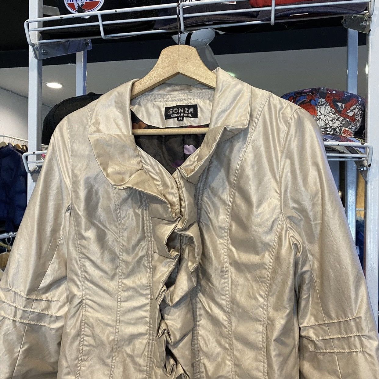 Sonia Rykiel Sonia Rykiel blazer coat in silver white Size S / US 4 / IT 40 - 4 Thumbnail