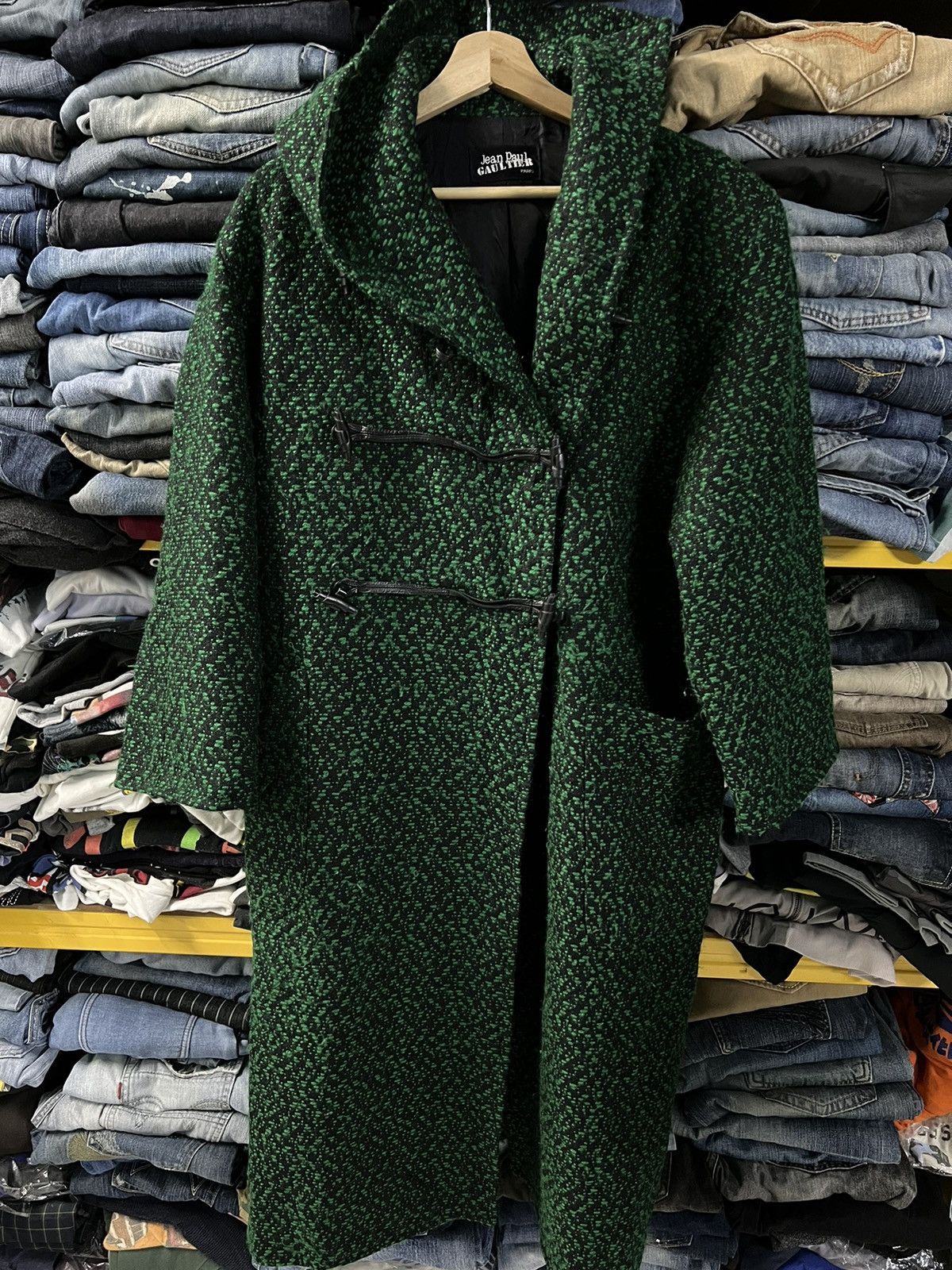 VINTAGE JEAN PAUL GAULTIER PARIS WOOL COAT VERY RARE