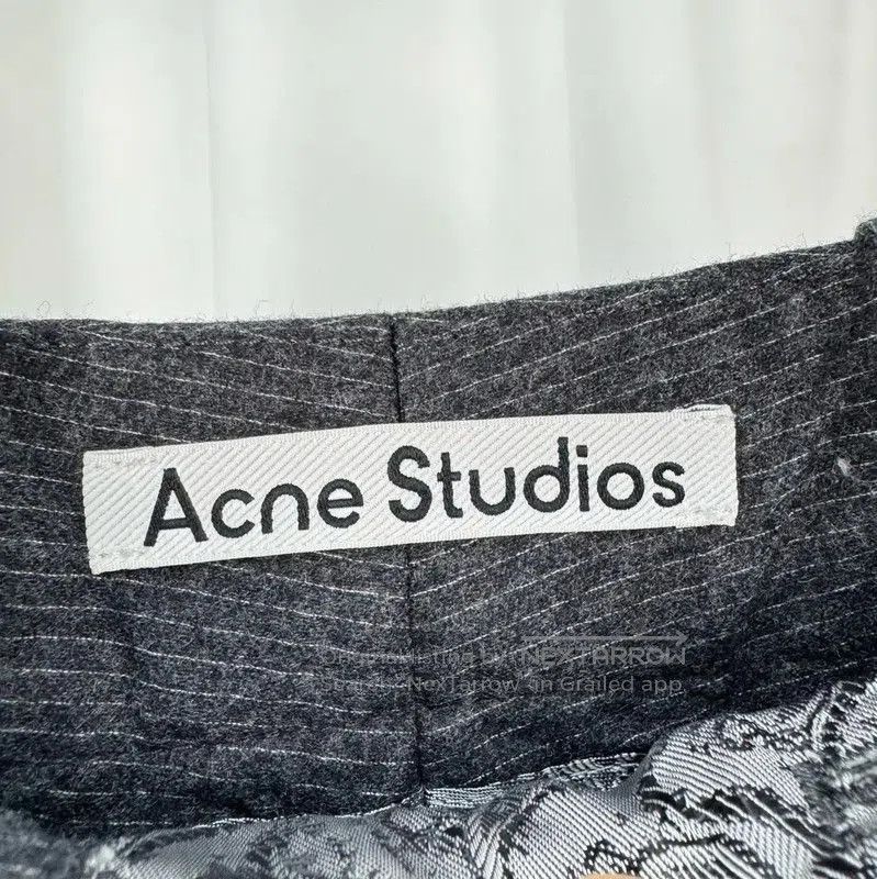 Acne Studios Acne Studios Gray Wool Blend Casual Pants. Size US 26 / EU 42 - 5 Thumbnail
