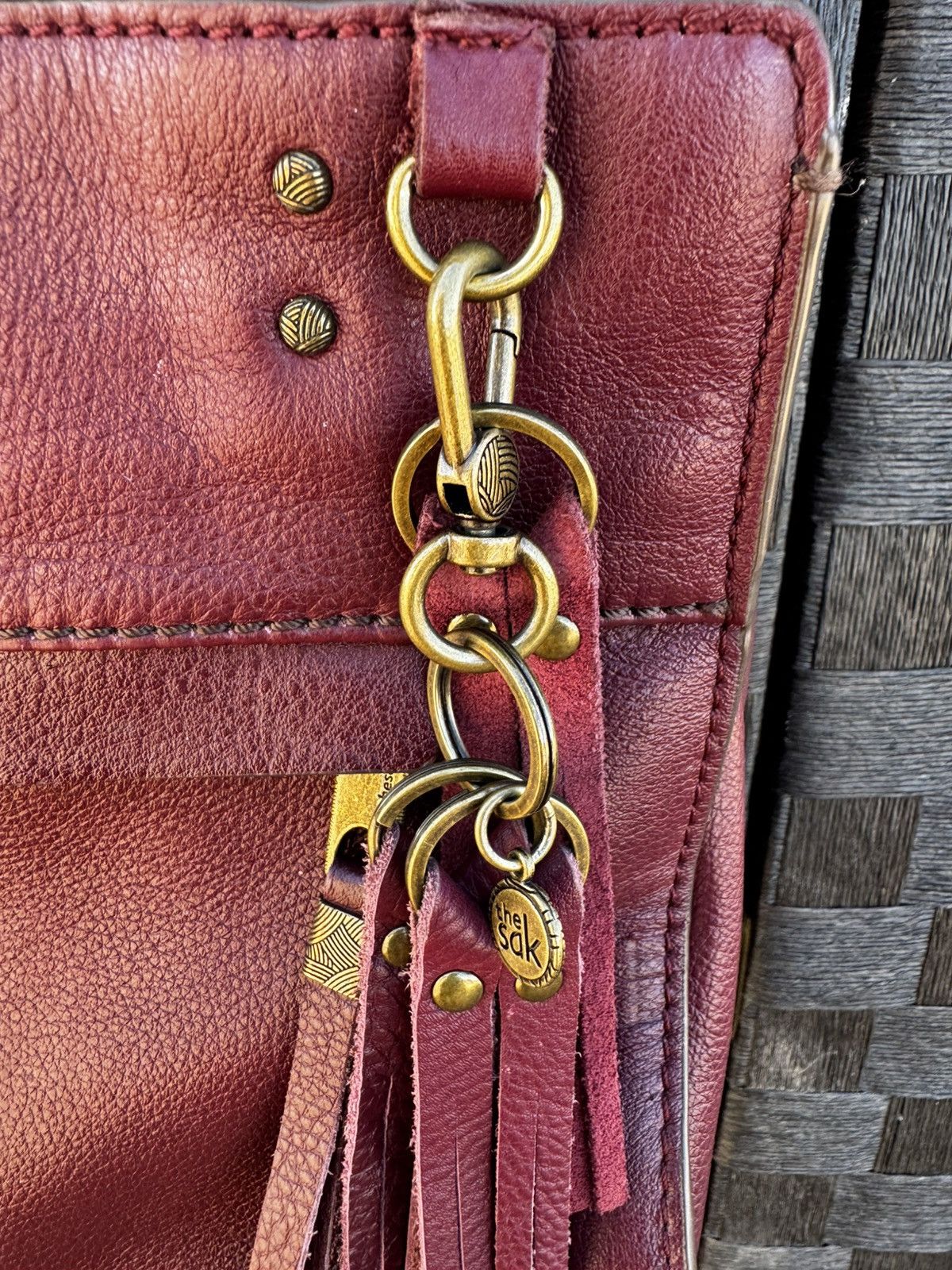 The Sak The Sak Alameda Tote Burgundy Size ONE SIZE - 2 Thumbnail