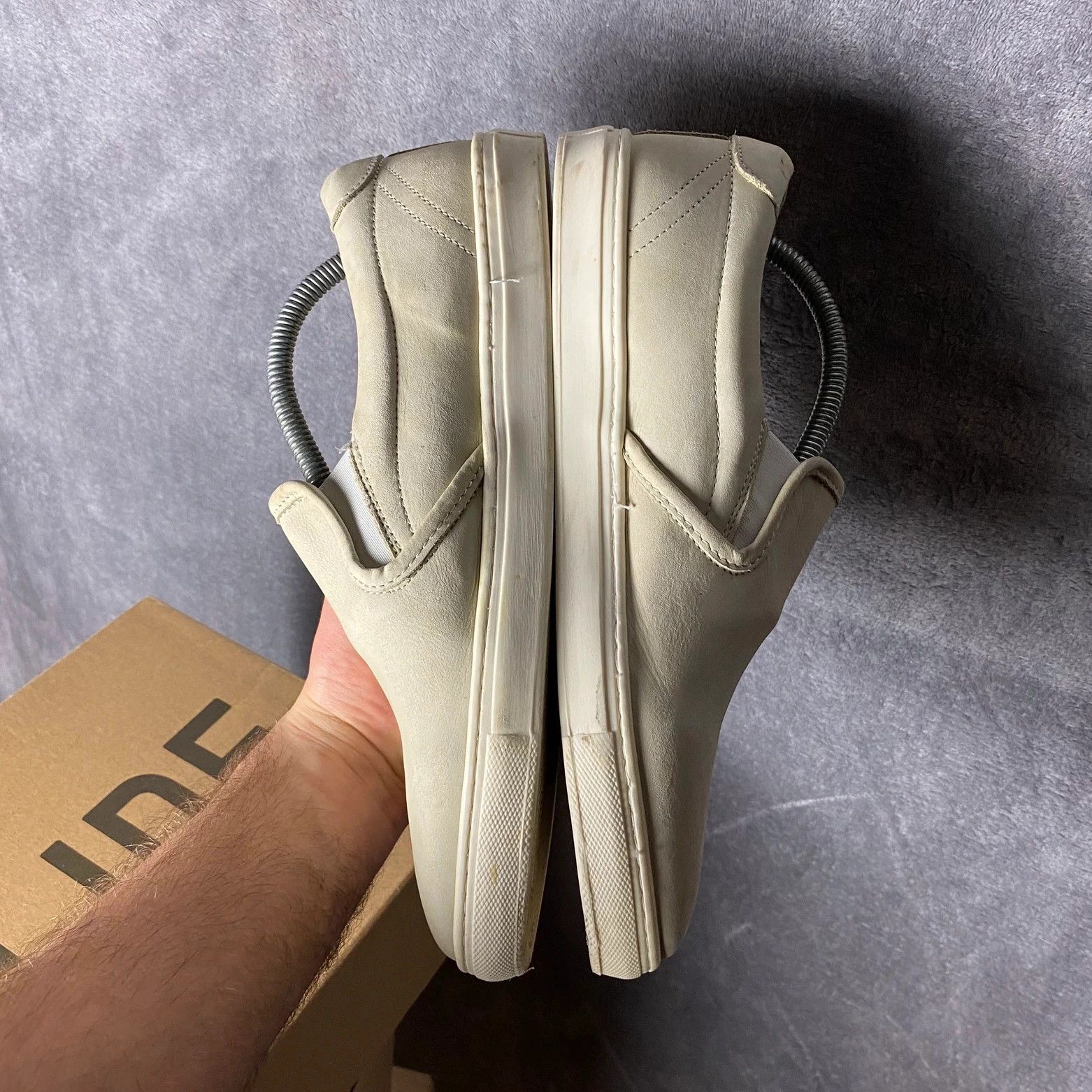 Designer × Samsoe Samsoe Samsoe Samsoe slip on trainers suede beige Size US 10 / EU 43 - 8 Thumbnail