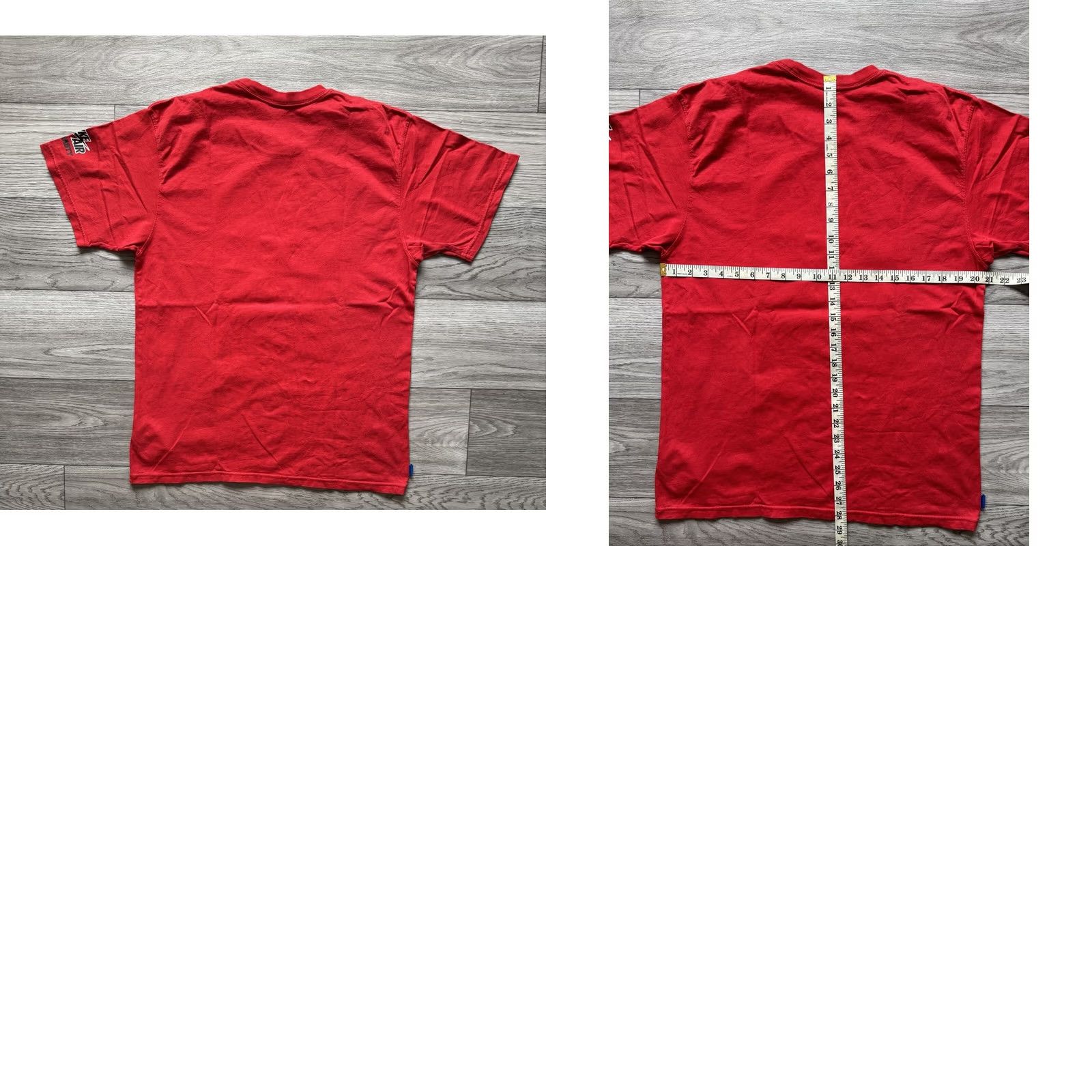 Nike VINTAGE Nike Air Champions Ball T-Shirt Bulls NBA Red L Mens Size US L / EU 52-54 / 3 - 8 Thumbnail