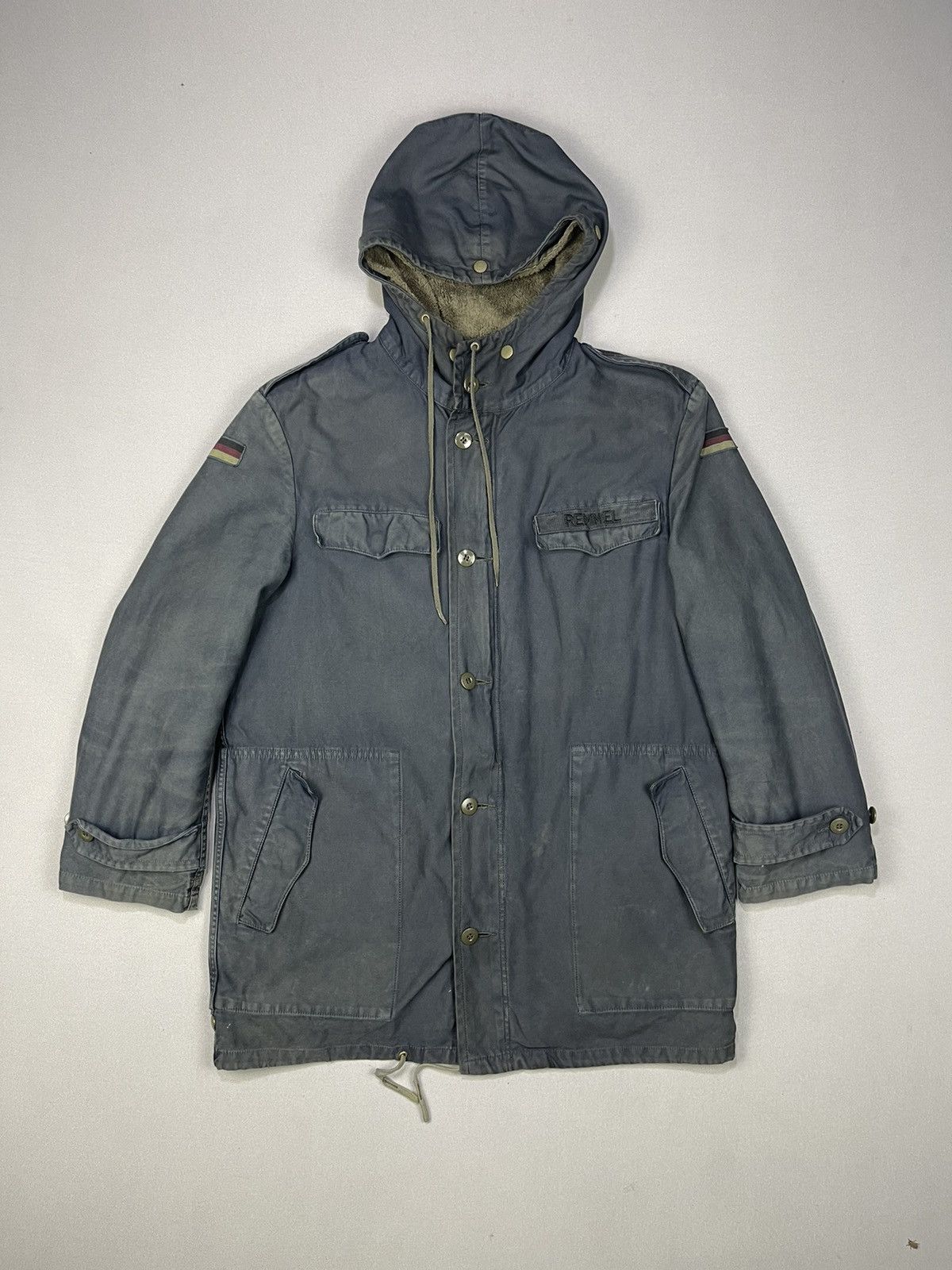 Vintage Vintage Germany Feughter B54A Field Parkas Size US L / EU 52-54 / 3 - 1 Thumbnail