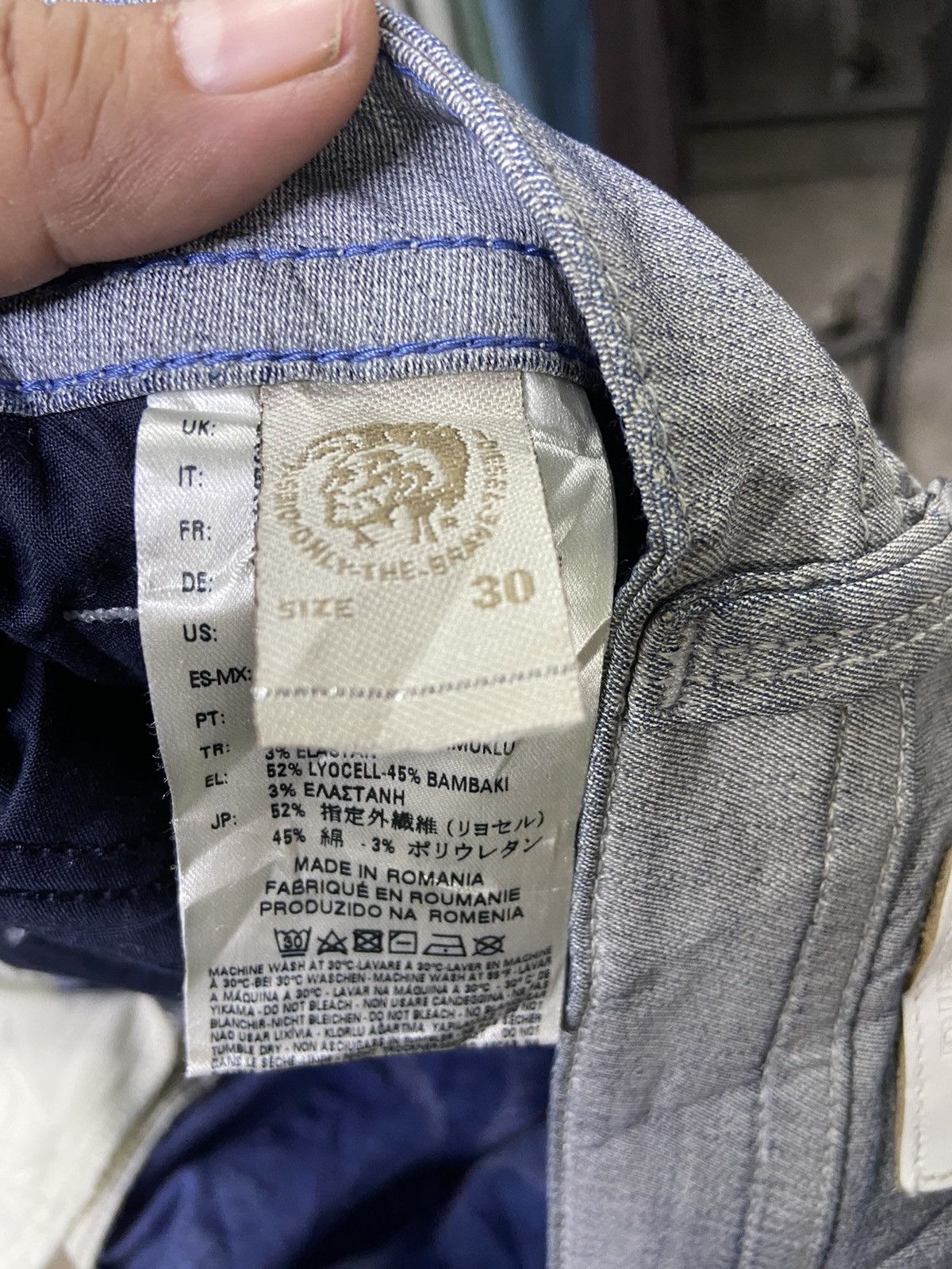 Diesel Diesel jeans black gold if six was nine Size US 33 - 10 Thumbnail