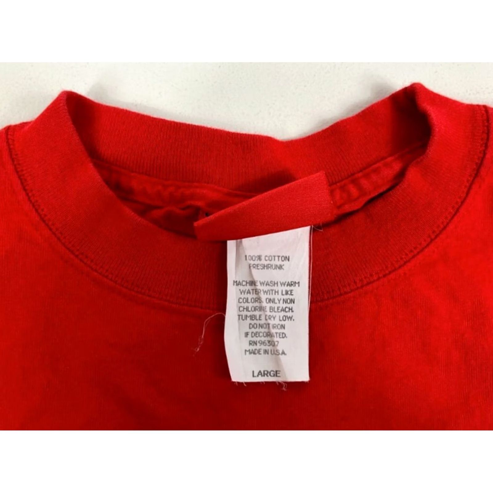 Vintage VINTAGE Coca-Cola Las Vegas T-Shirt Unisex Adults Large Red 100% Cotton Double-Sided Made in USA Shirt Mens Size US L / EU 52-54 / 3 - 5 Thumbnail