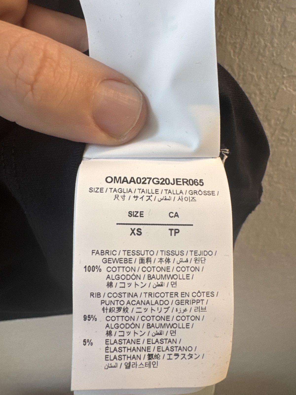 Off-White Off-White Brick Arrow Slim S/S Tee Black Mens XS Size US XS / EU 42 / 0 - 4 Thumbnail