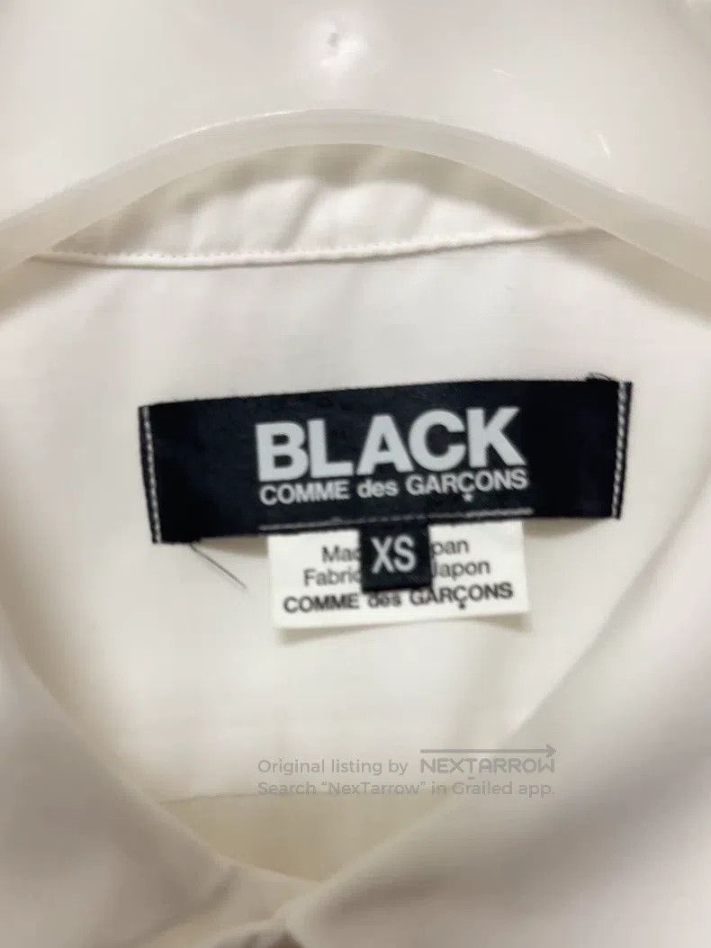 Comme des Garcons Comme Des Garcons Polyester Frayed Round Neck Shirt Size XS / US 0-2 / IT 36-38 - 3 Thumbnail