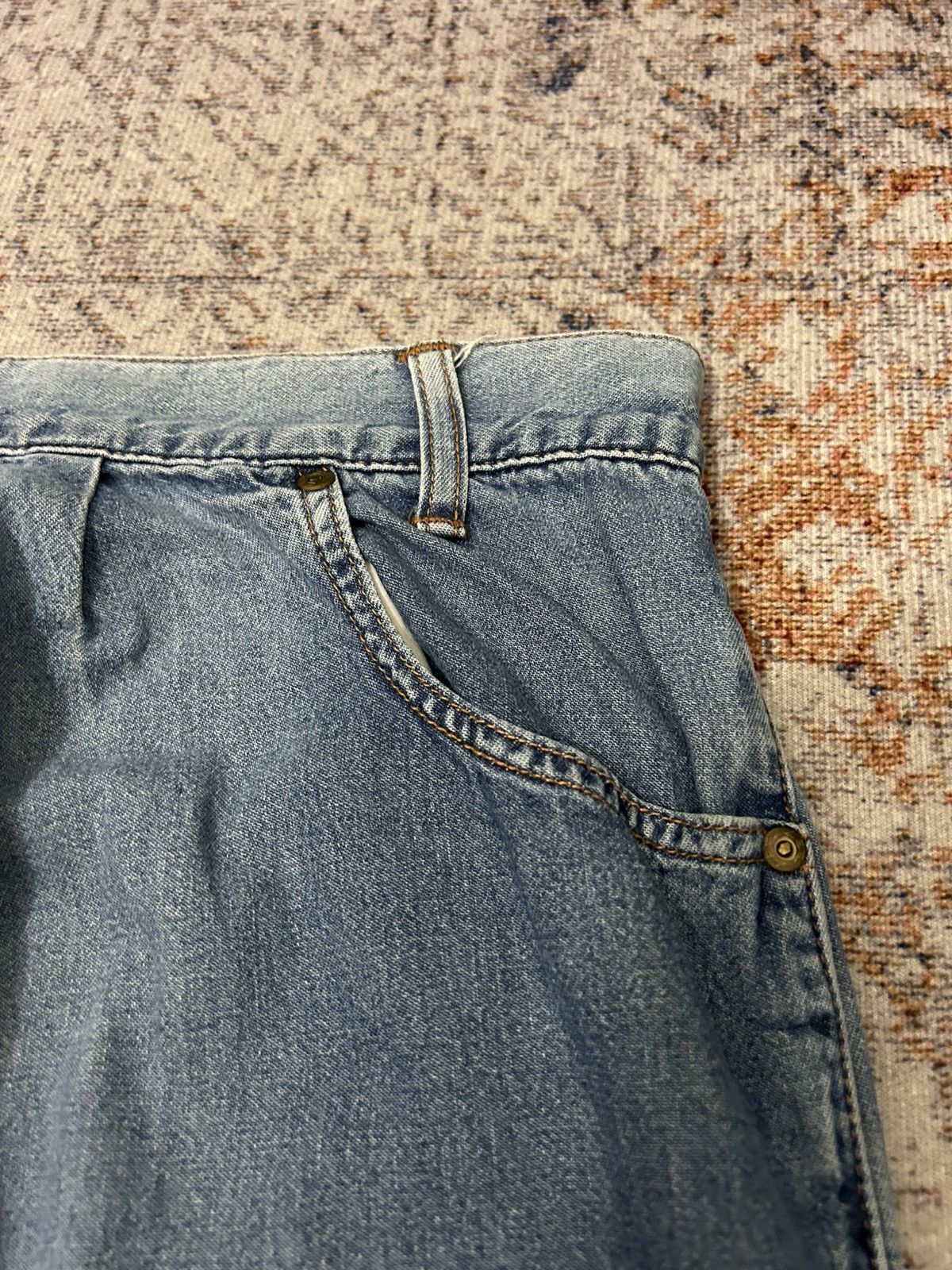 Issey Miyake × Lee Mercibeaucoup X Lee By Issey Miyake High Rise Pants Size US 30 / EU 46 - 10 Thumbnail
