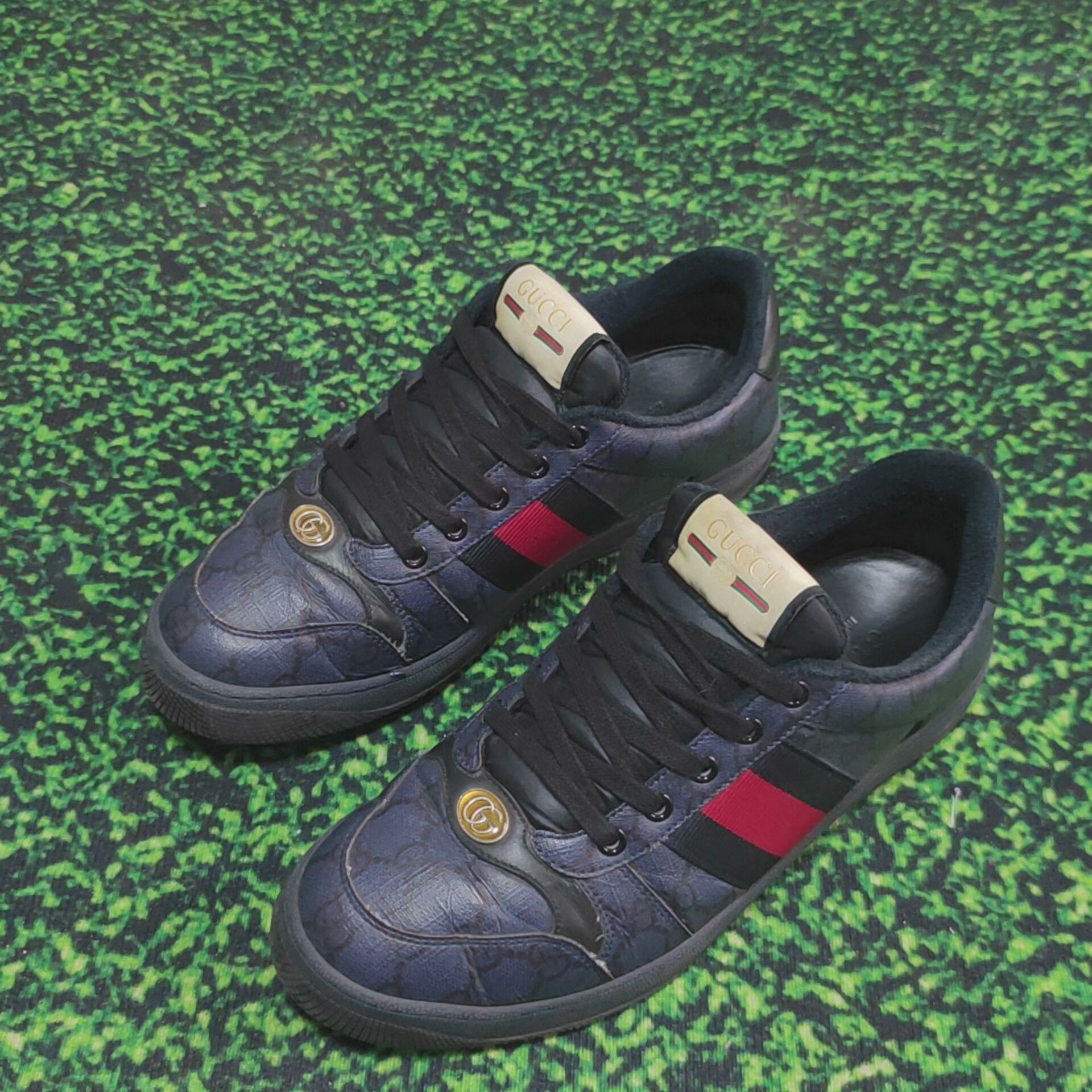 Gucci Gucci Casual Orange Lowtop Sneakers 8 Men Size US 8 / EU 41 - 1 Thumbnail