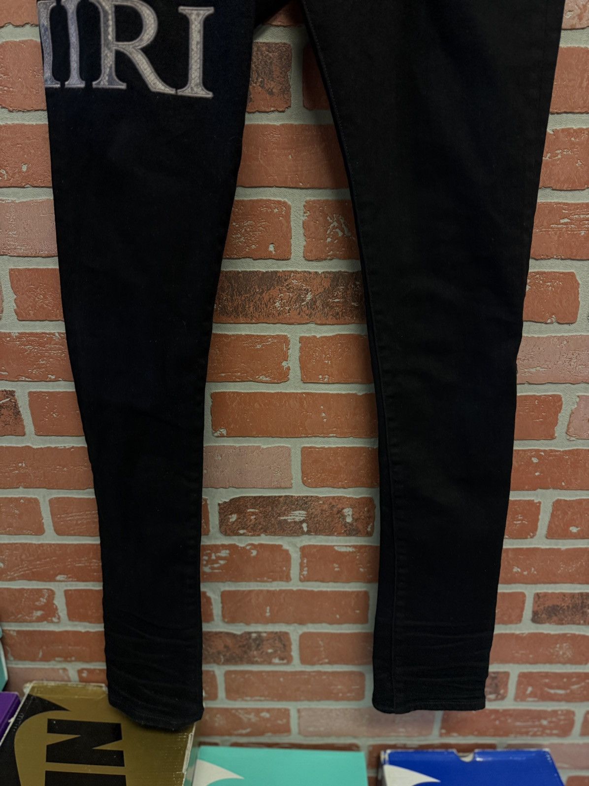 Amiri Amiri Wrap Around SnakeSkin Logo Size 28 🧼 Size US 28 / EU 44 - 6 Thumbnail
