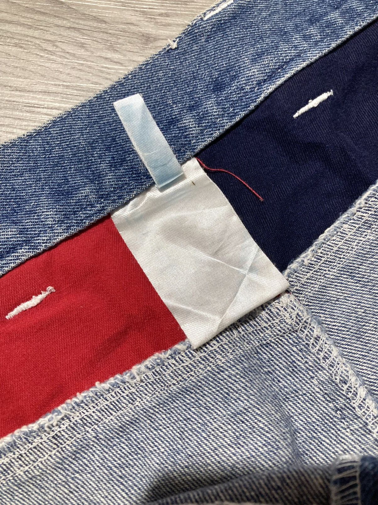 Le Grande Bleu (L.G.B.) 2000s B One Soul Japanese Double Waist Carrot Jeans Pant Lgb Size US 37 - 22 Thumbnail