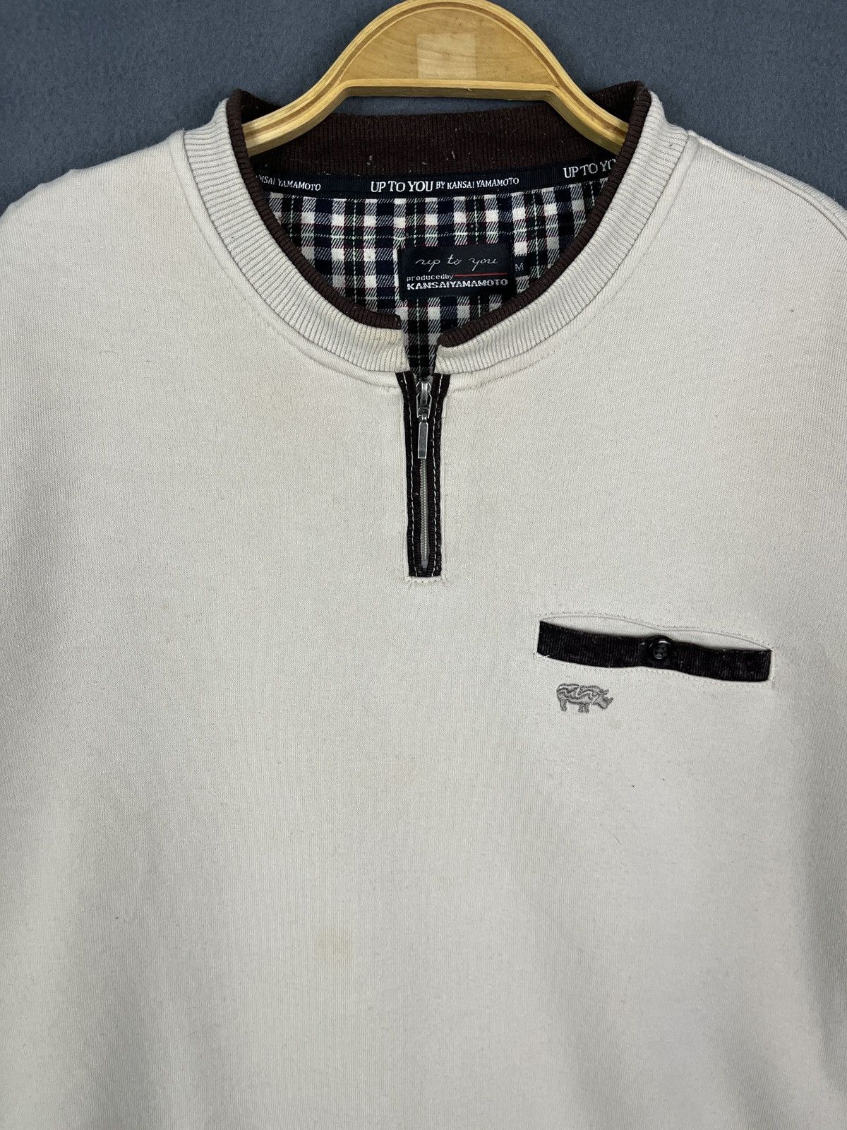Issey Miyake × Kansai Yamamoto × Vintage Up To You Produced By KANSAI YAMAMOTO Sweatshirt Size US M / EU 48-50 / 2 - 2 Thumbnail