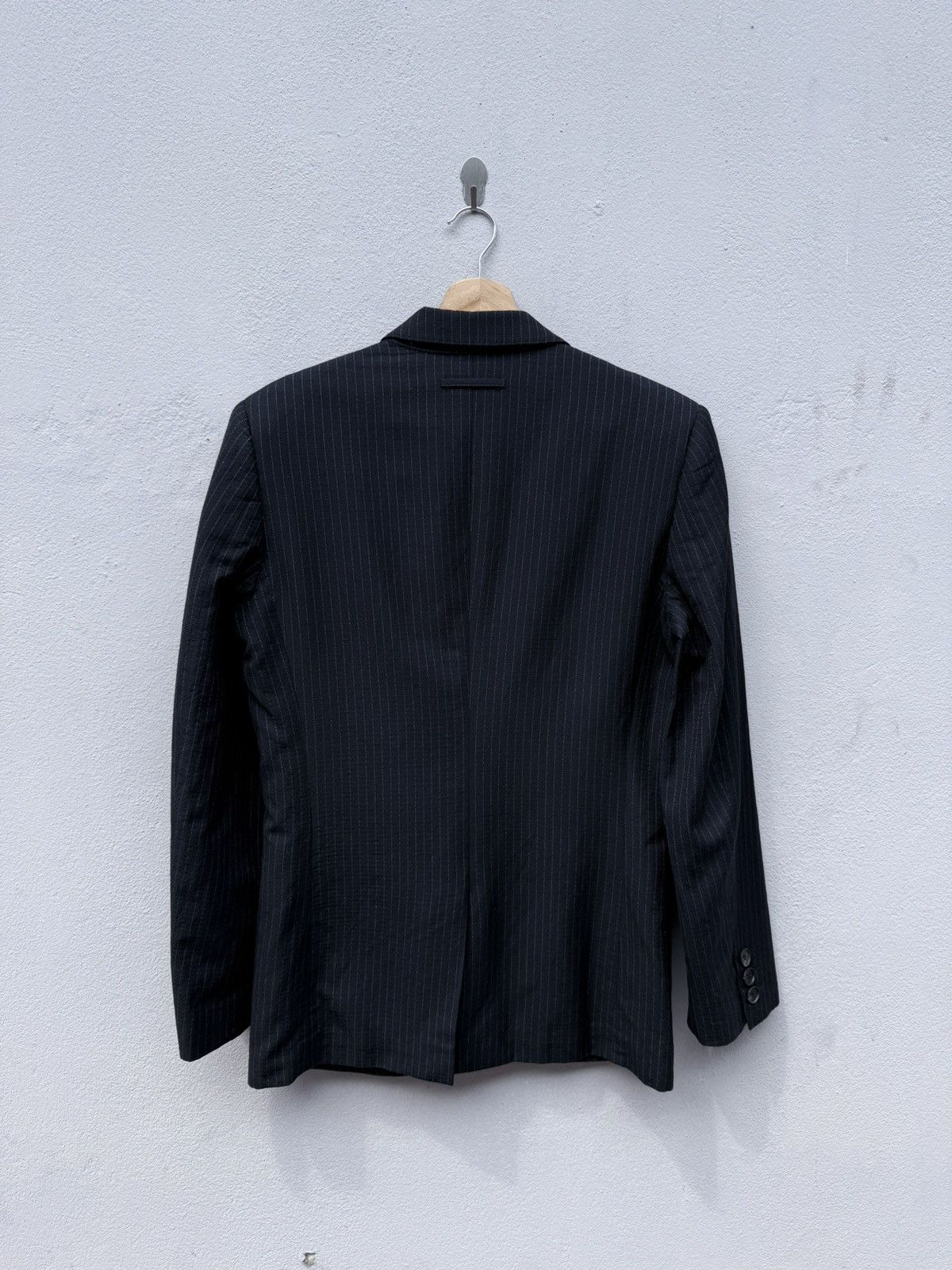 Jean Paul Gaultier JEAN PAUL GAULTIER Pin Striped Tailored Blazer Jacket Size 46R - 18 Thumbnail