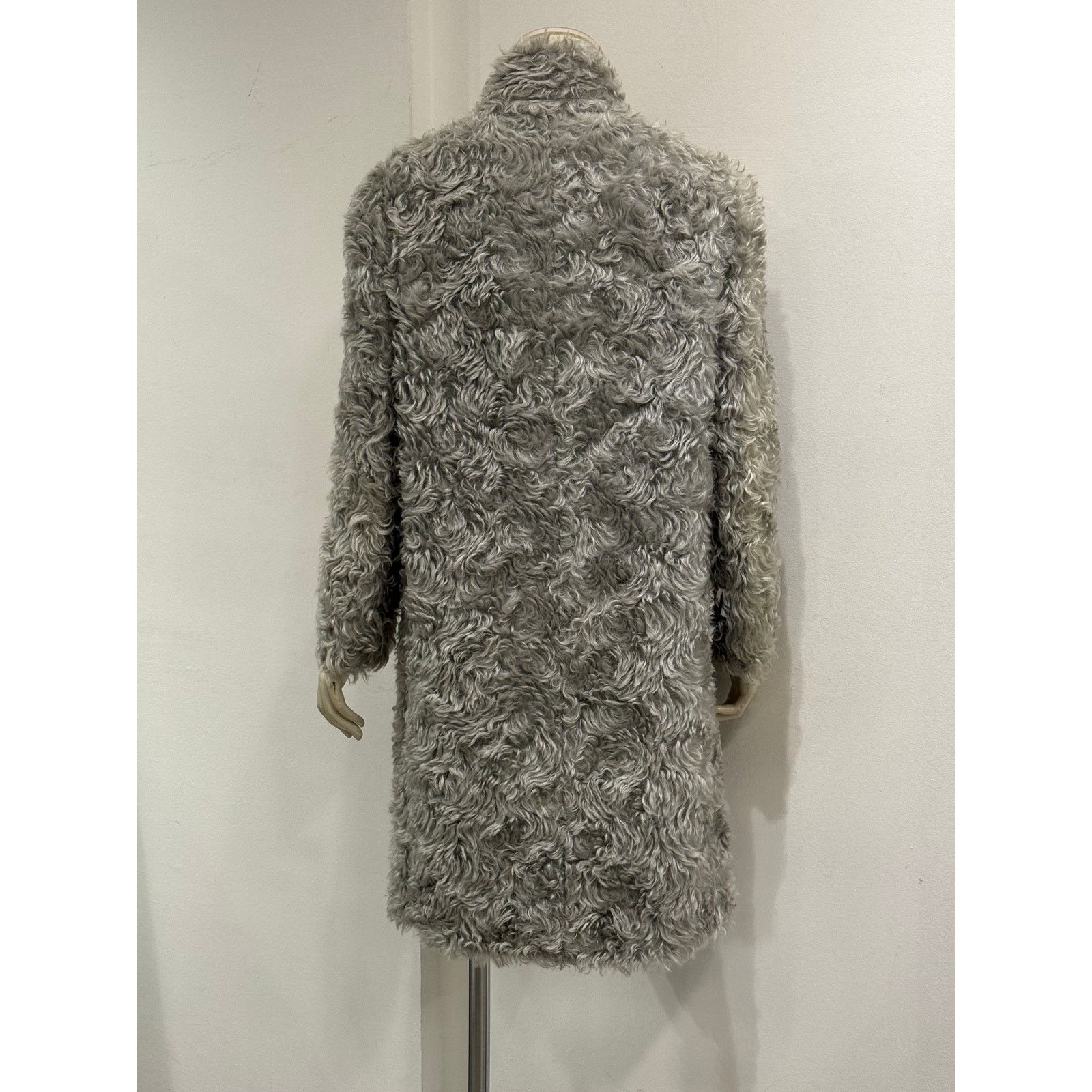 Prada A/W2007 Prada runway faux fur mohair coat Size S / US 4 / IT 40 - 8 Thumbnail