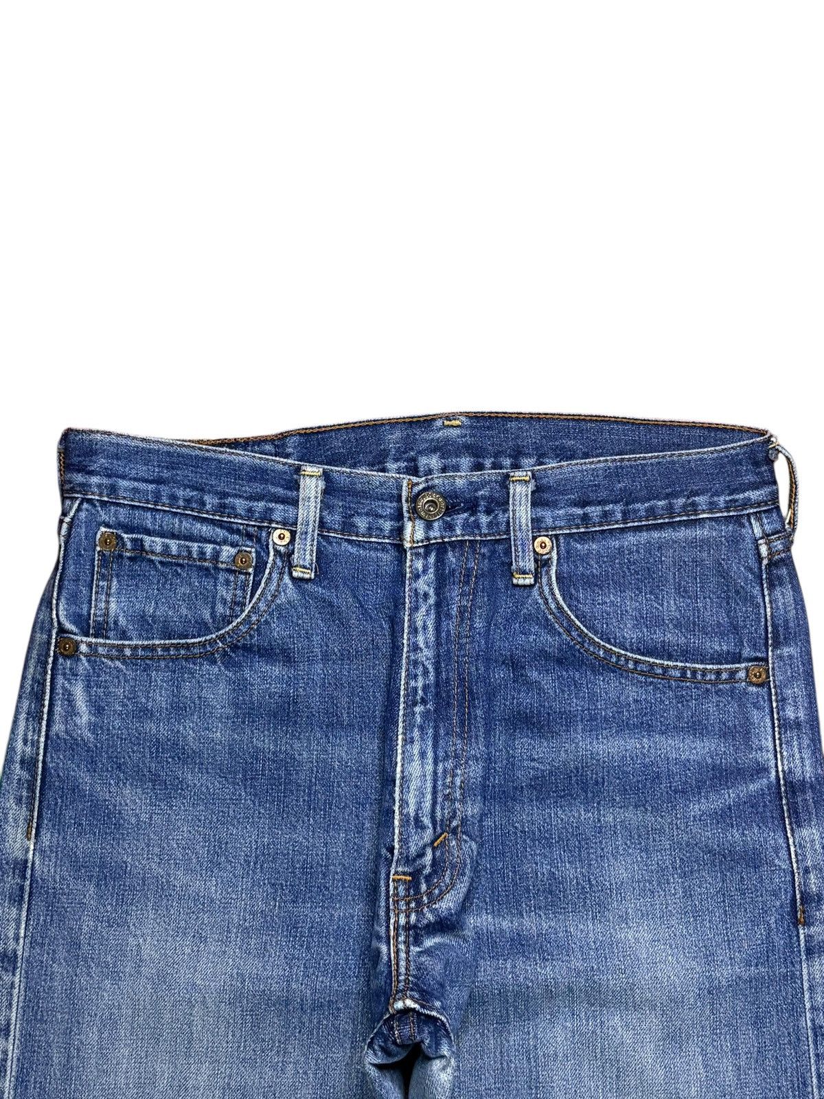 Japanese Brand × Levi's Vintage 90s Levis 503 Japan Faded Wash Loose Baggy Jeans Size US 30 / EU 46 - 4 Thumbnail