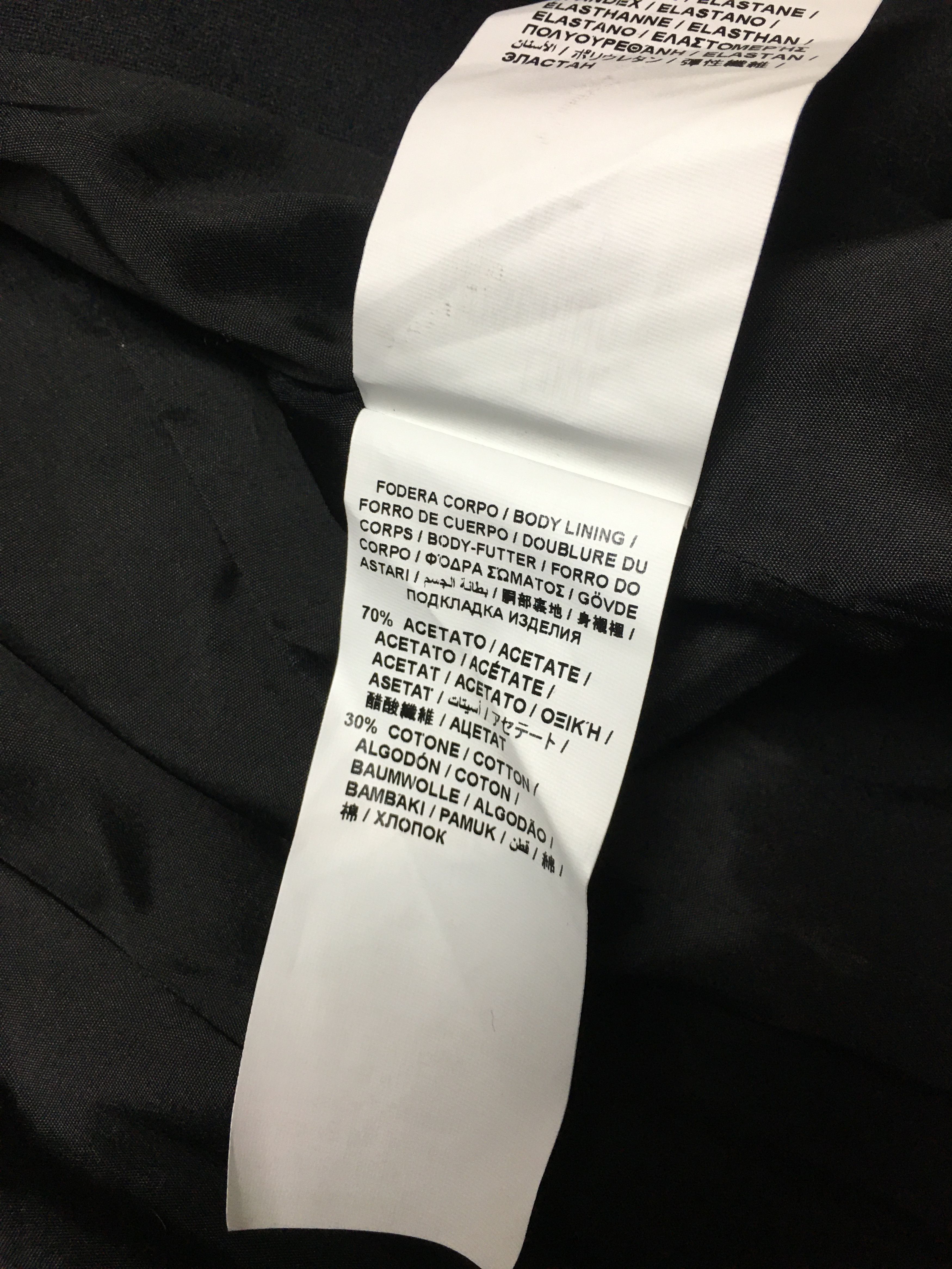Moschino Love Moschino Octagram Black Wool Blazer Jacket IT40 US 4 Size S / US 4 / IT 40 - 13 Thumbnail