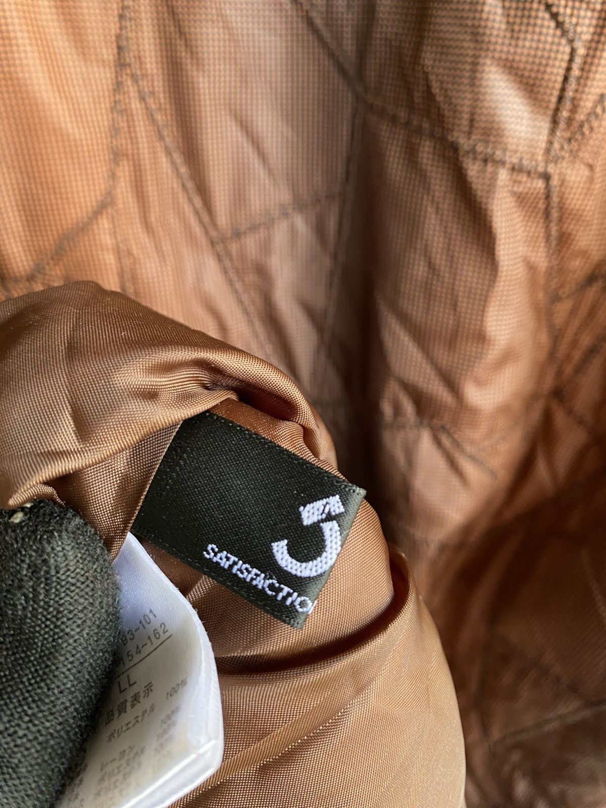 Japanese Brand J. Satterwhite Quilted Jacket Brown Lightweight Size M / US 6-8 / IT 42-44 - 12 Thumbnail