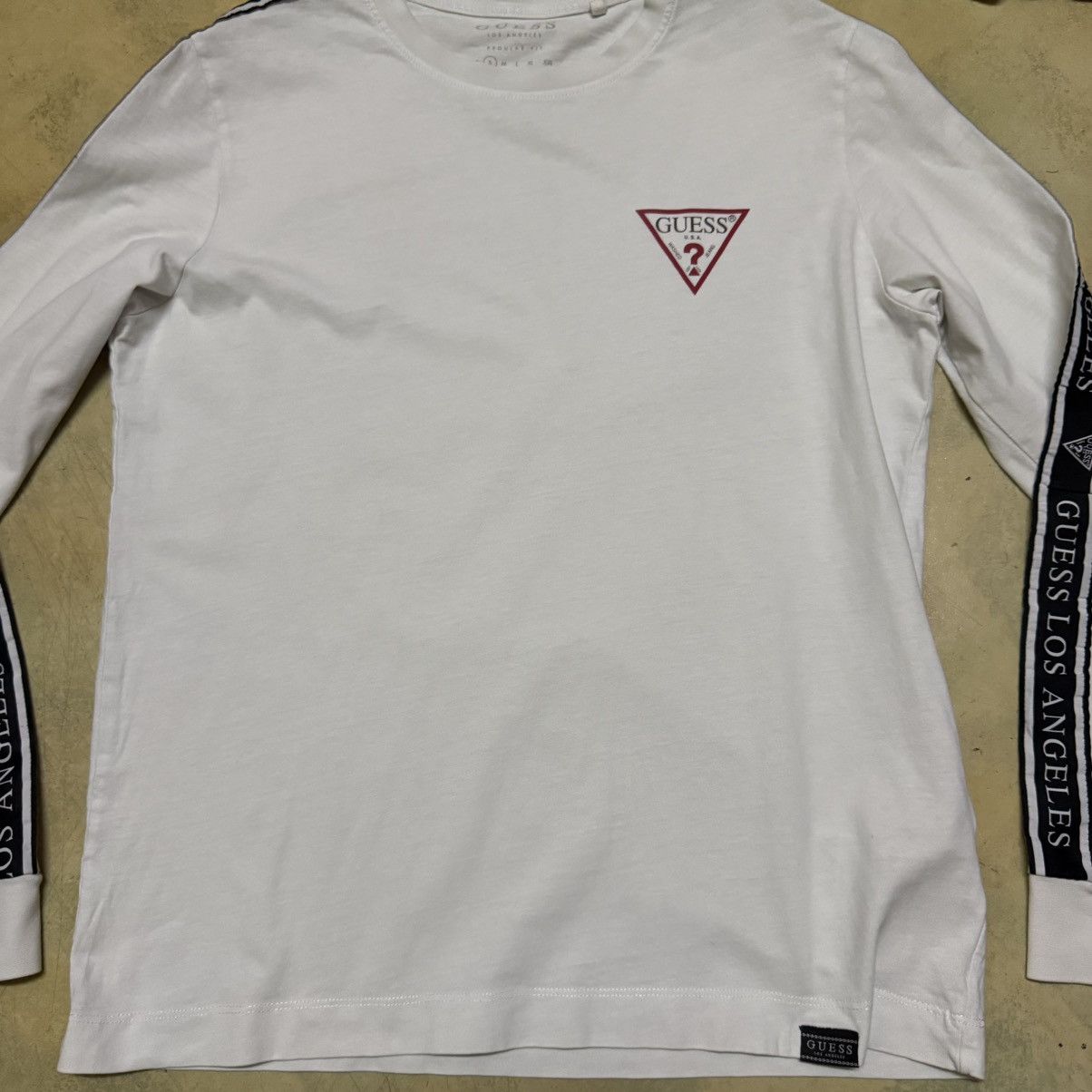 Guess Guess Site Tape Logo Long Sleeves T Shirt Size US S / EU 44-46 / 1 - 3 Thumbnail