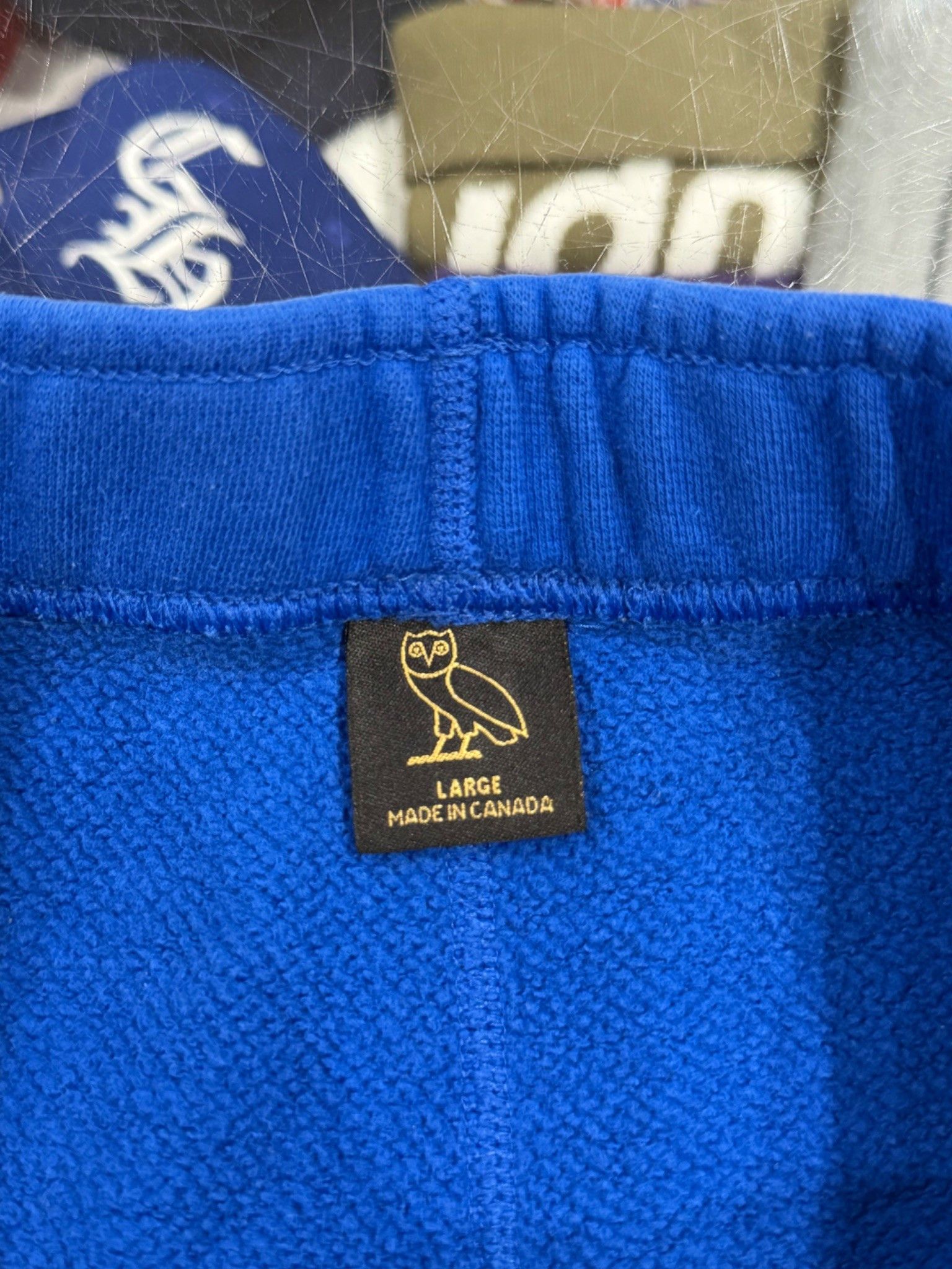 October's Very Own OVO Embroidered Owl Sweatpants Blue Size US 34 / EU 50 - 7 Thumbnail