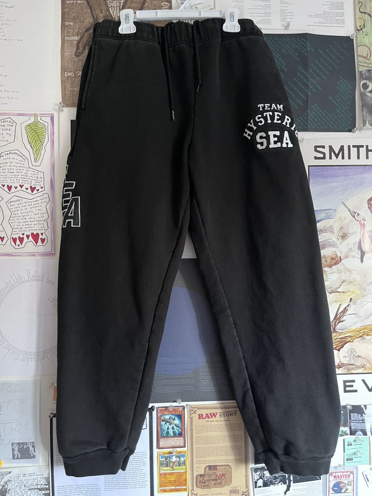Hysteric Glamour Black Sweatpants