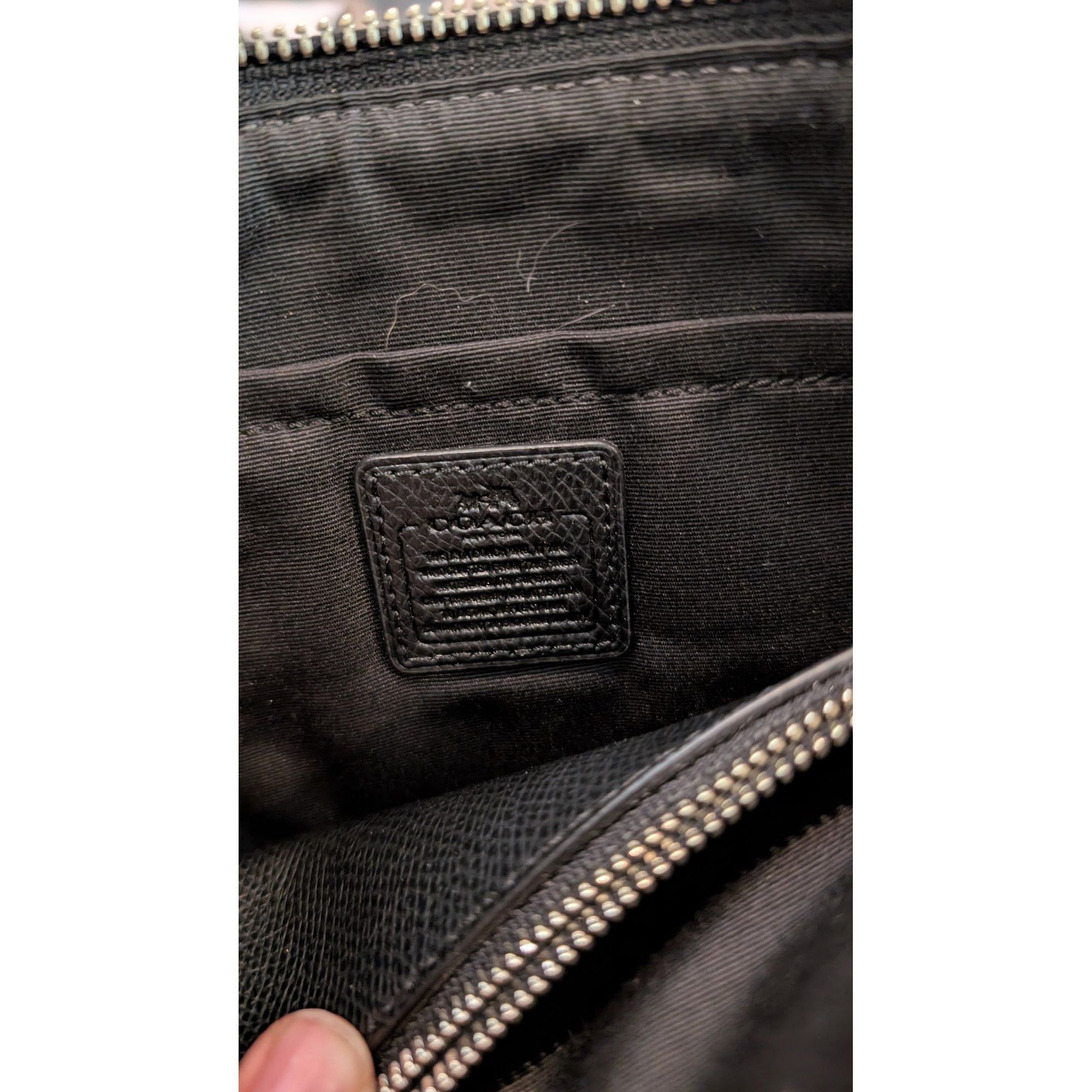 Coach blue leather smooth crossbody coach handbag Size ONE SIZE - 6 Thumbnail