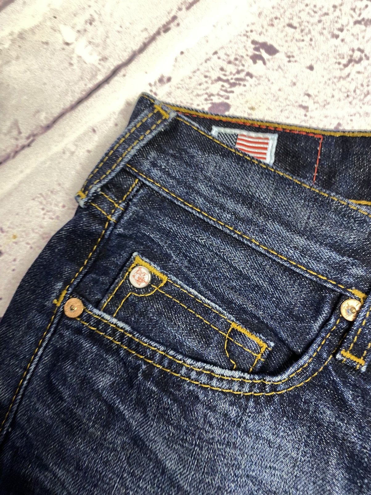 True Religion Men's Vintage Japanese True Religion Selvedge jeans y2k Size US 30 / EU 46 - 7 Thumbnail
