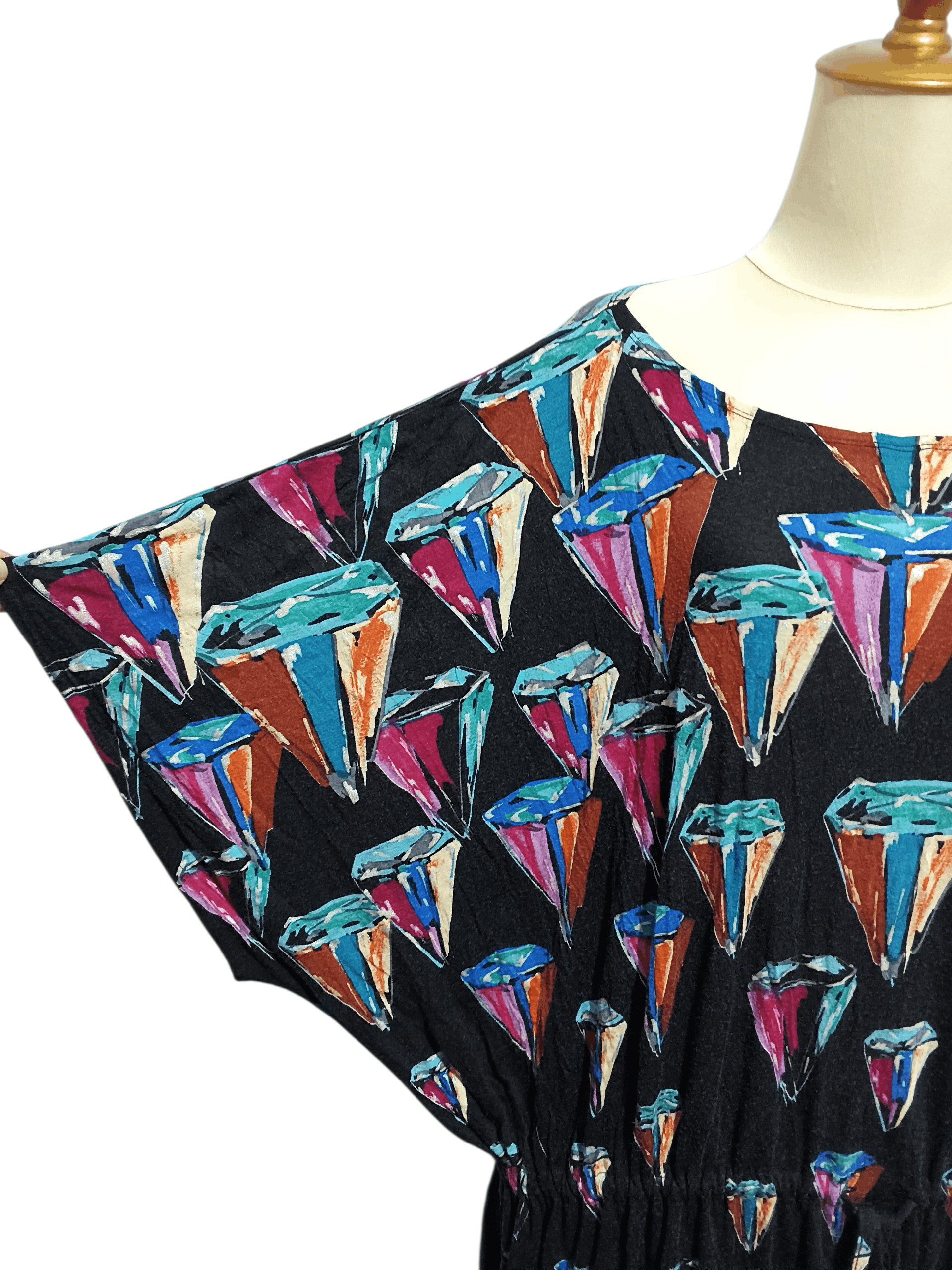 Tsumori Chisato Tsumori Chisato Crystal Diamond Dress Black Size XS / US 0-2 / IT 36-38 - 7 Thumbnail