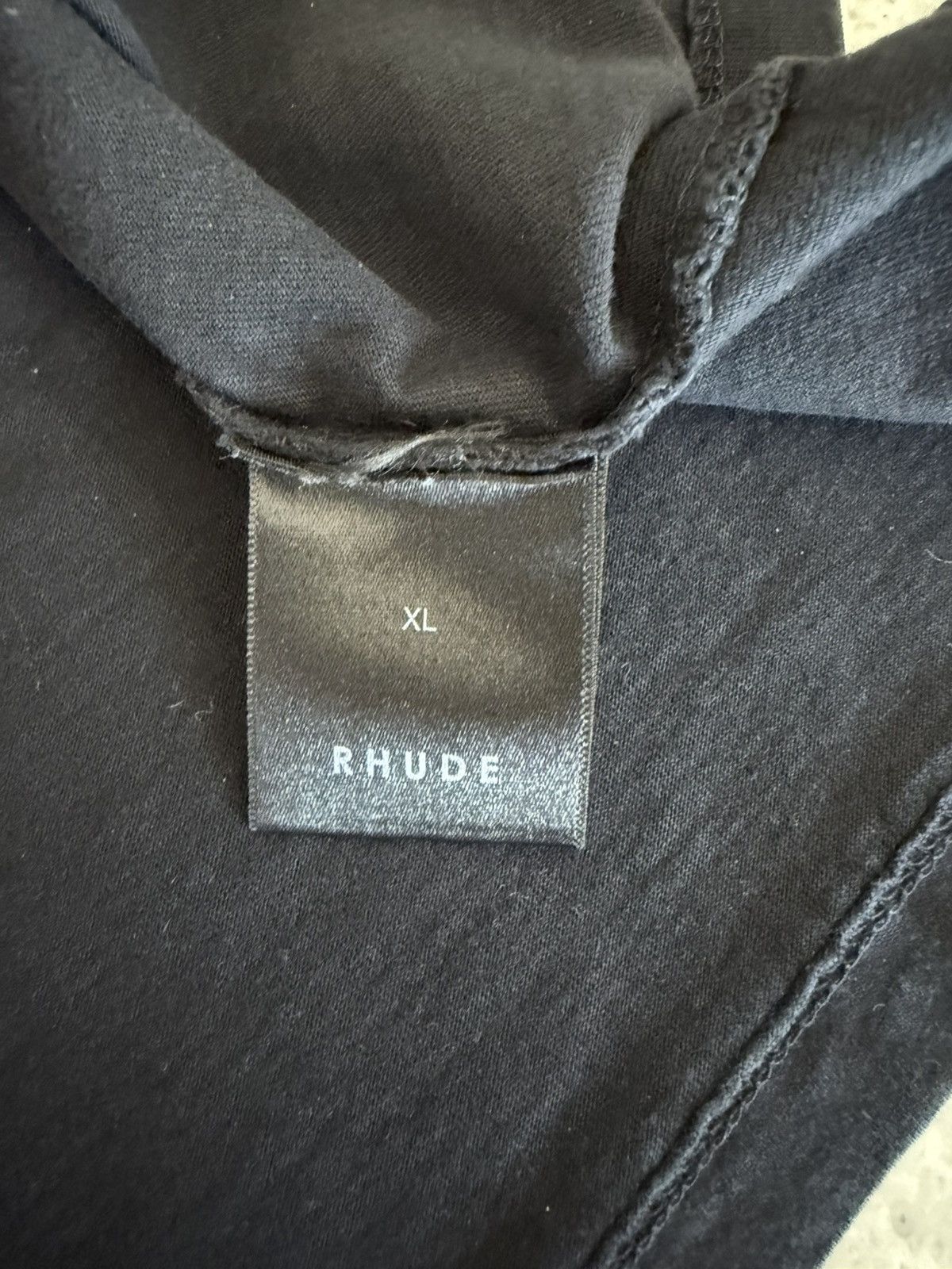 Maxfield Los Angeles × Rhude Rhude x Maxfield LA"Who Are You" Relaxed T-Shirt black Size US XL / EU 56 / 4 - 4 Thumbnail