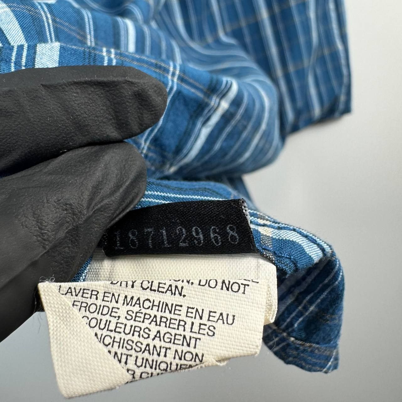 Oakley Oakley Forged Goods Plaid Shirt Blue Short Men Size XL Size US XL / EU 56 / 4 - 8 Thumbnail