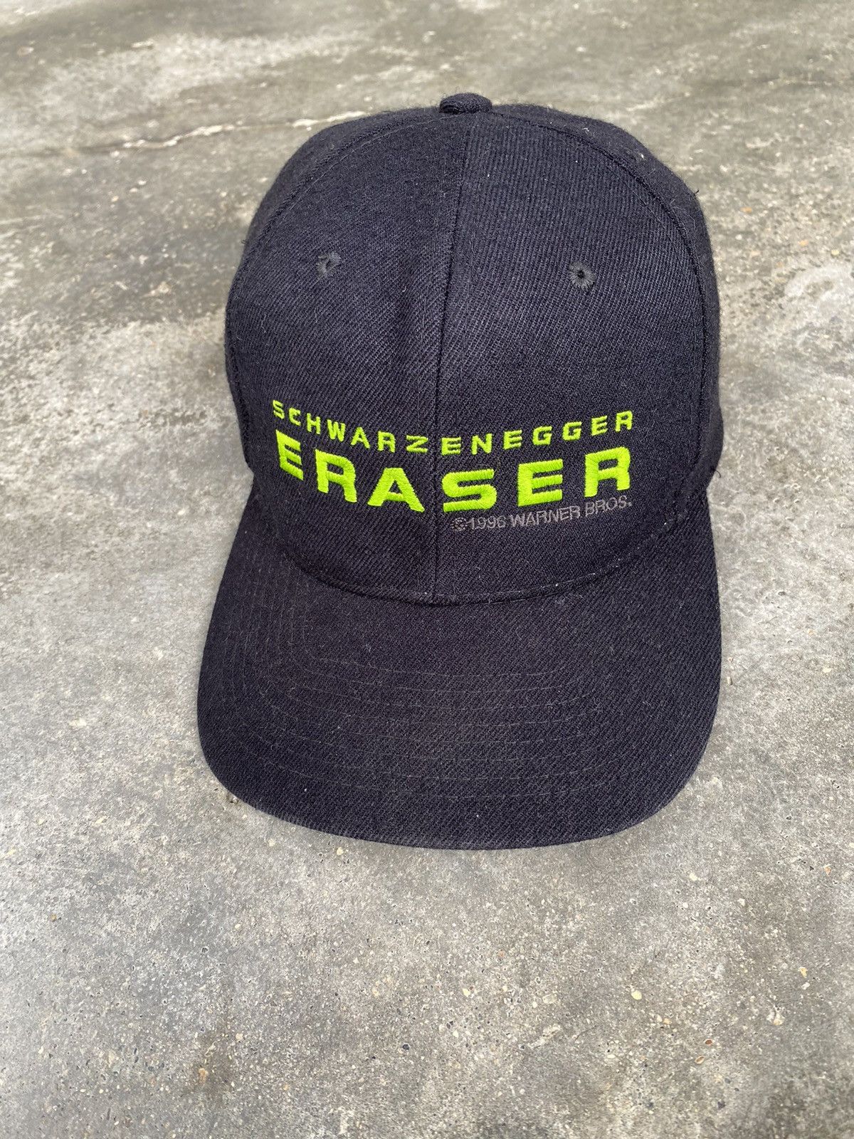 Vintage Vintage 90s Eraser American Action Movie Snapback Size ONE SIZE - 2 Thumbnail