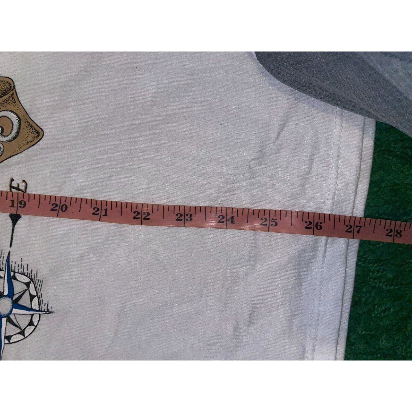 Jerzees Vintage Test Print Shirt Utah Mountain Nature White M Tee Size US M / EU 48-50 / 2 - 11 Thumbnail