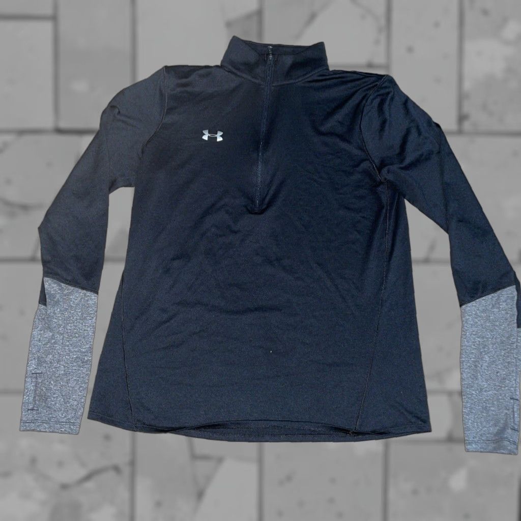 Under Armour Under Armour loose half-zip black pullover Mens Size M Size US M / EU 48-50 / 2 - 1 Thumbnail