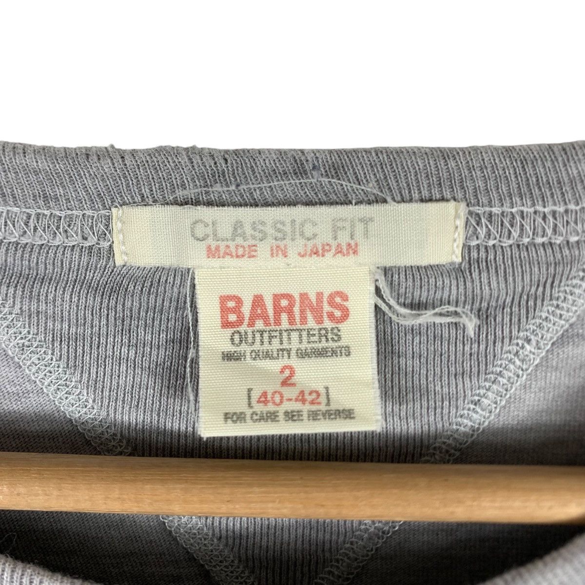 Japanese Brand × Vintage Barns Japan Vintage Plain Shirt Size US L / EU 52-54 / 3 - 7 Thumbnail